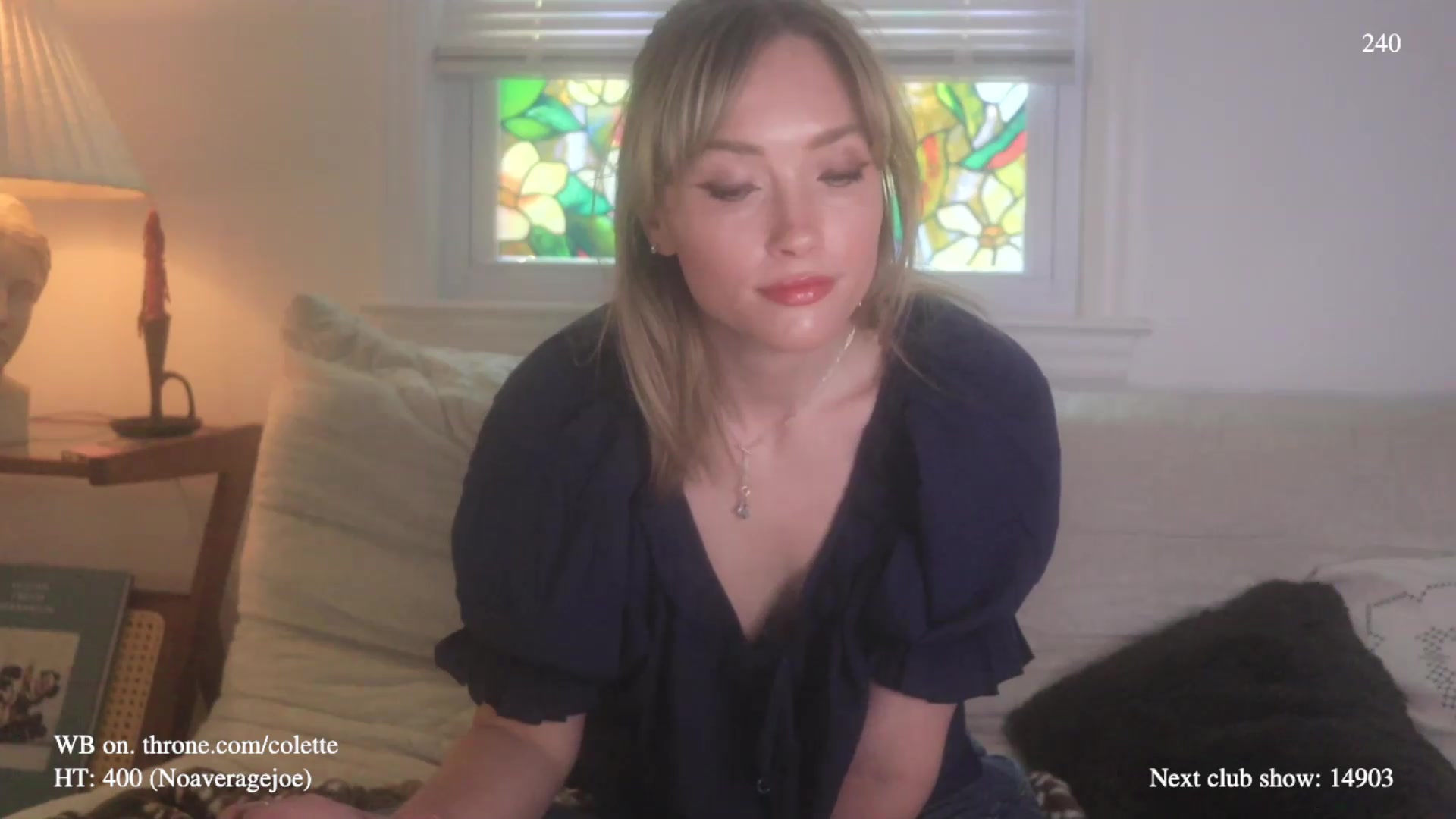 Gallery image thumbnail from colette's myfreecams stream on, 08/25/2026, 19:45 image 7 of 20