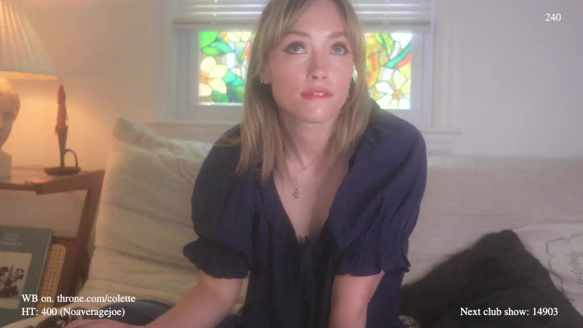 Gallery image thumbnail from colette's myfreecams stream on, 08/25/2026, 19:45 image 8 of 20