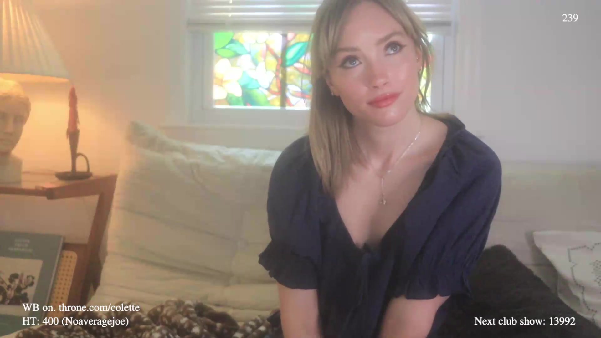 Gallery image thumbnail from colette's myfreecams stream on, 08/25/2026, 19:45 image 14 of 20