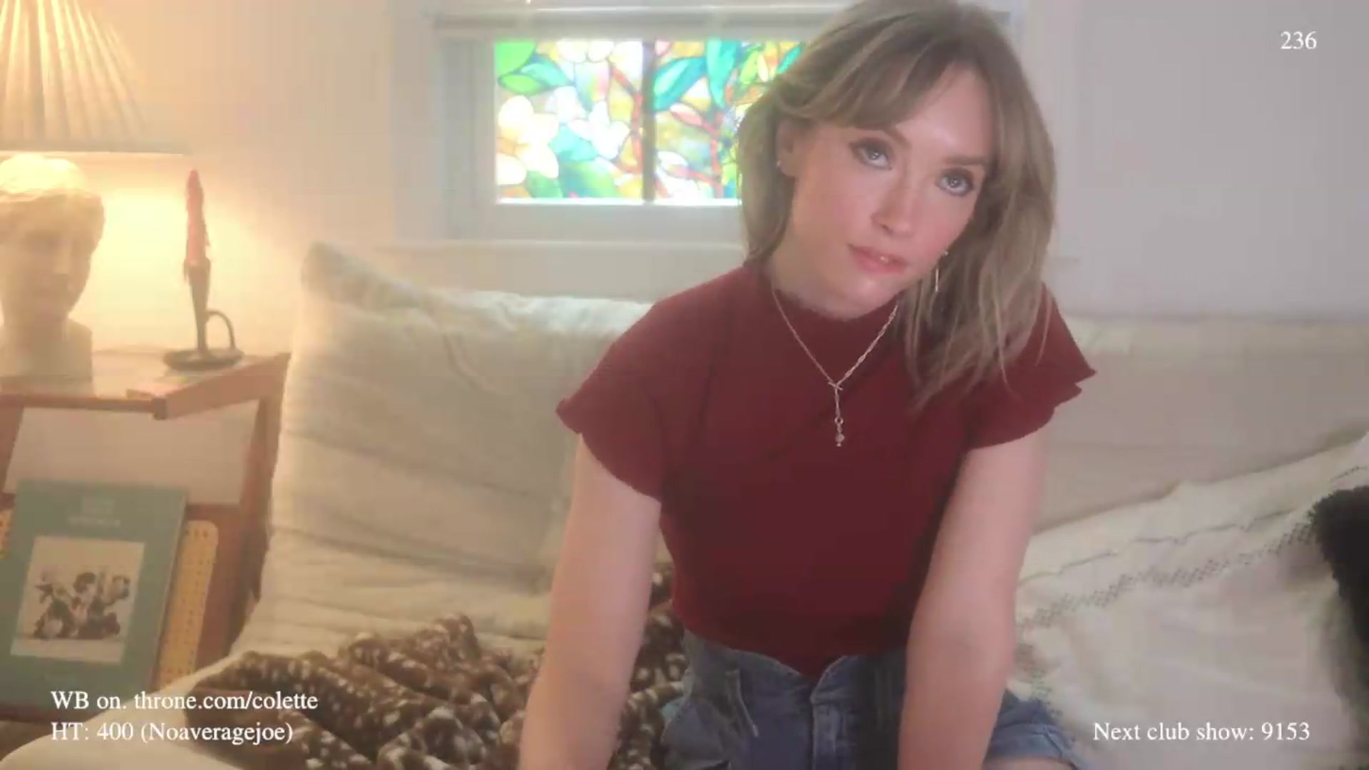 Gallery image thumbnail from colette's myfreecams stream on, 08/26/2026, 20:13 image 6 of 20