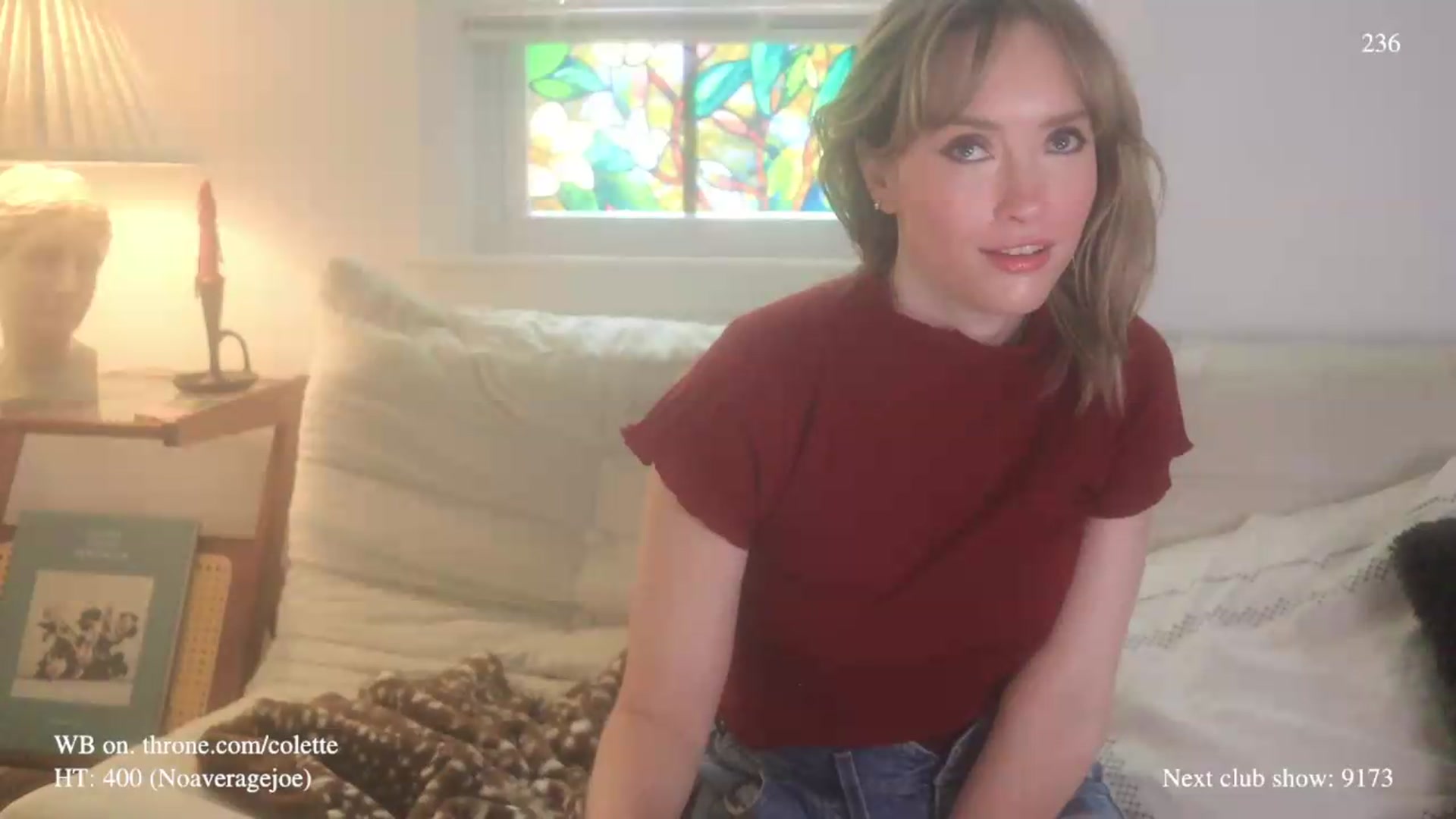 Gallery image thumbnail from colette's myfreecams stream on, 08/26/2026, 20:13 image 5 of 20