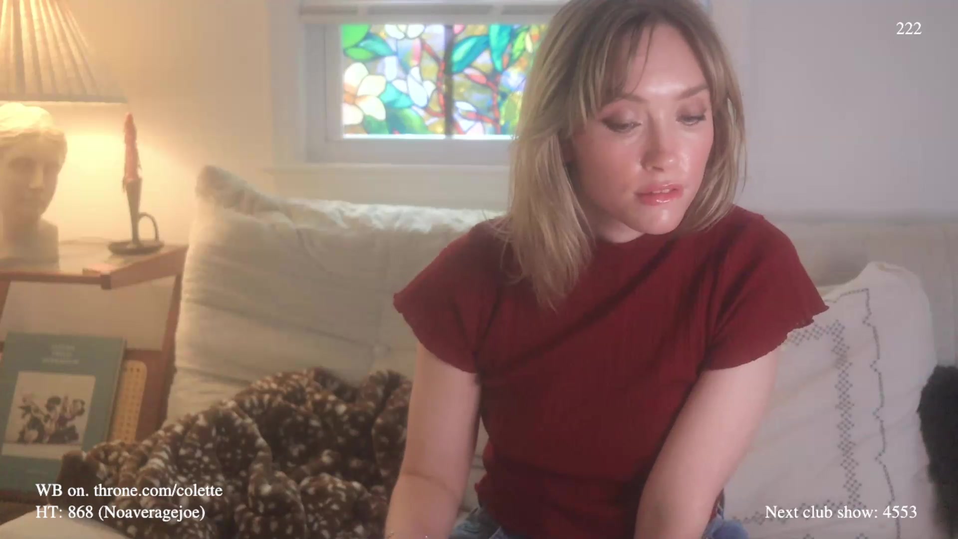 Gallery image thumbnail from colette's myfreecams stream on, 08/26/2026, 20:13 image 14 of 20