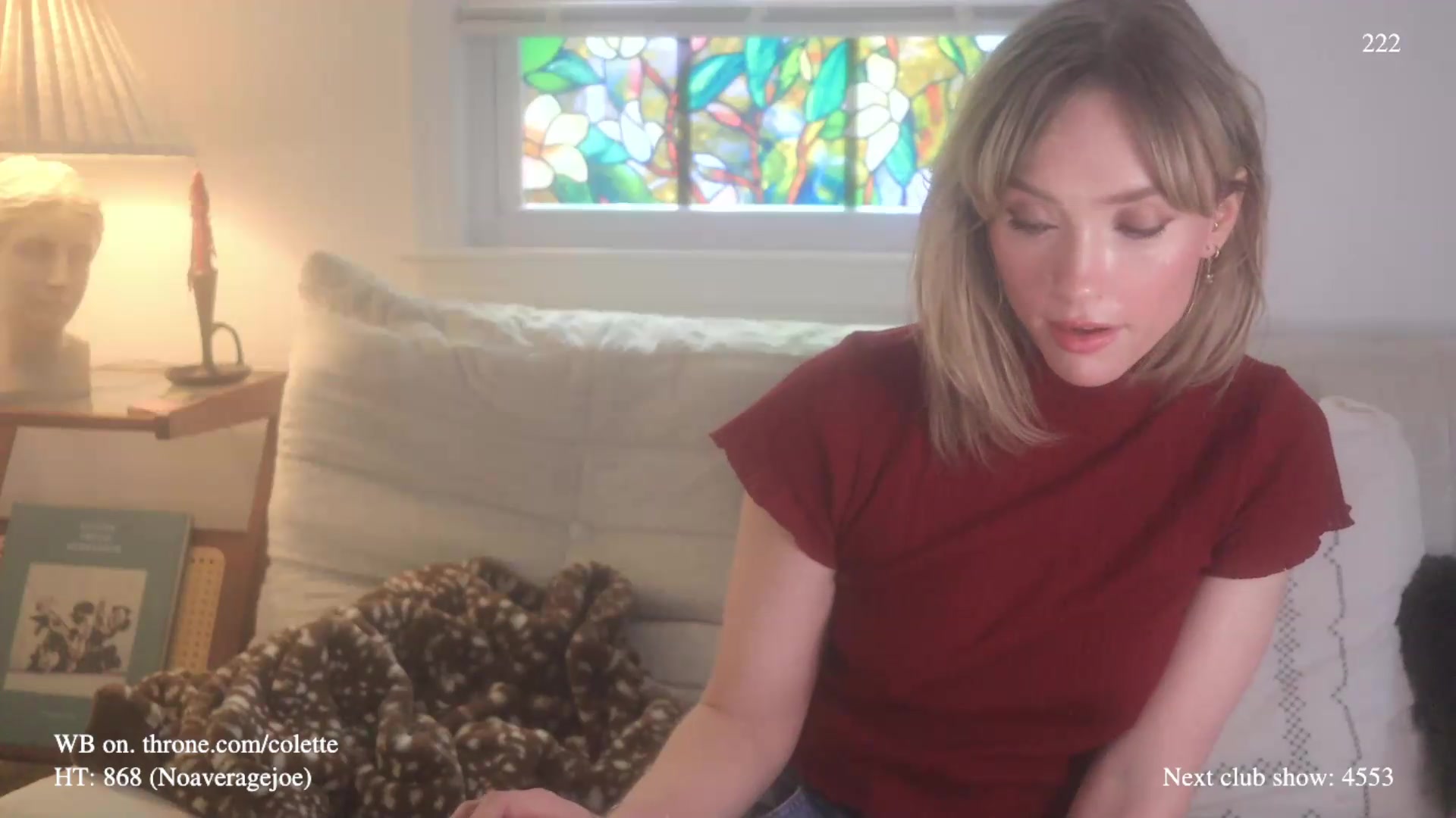Gallery image thumbnail from colette's myfreecams stream on, 08/26/2026, 20:13 image 15 of 20