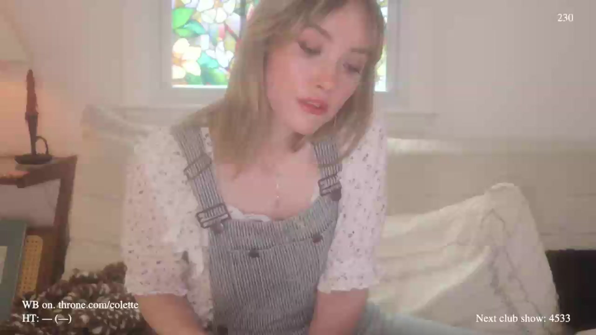 Gallery image thumbnail from colette's myfreecams stream on, 08/27/2026, 18:11 image 1 of 20