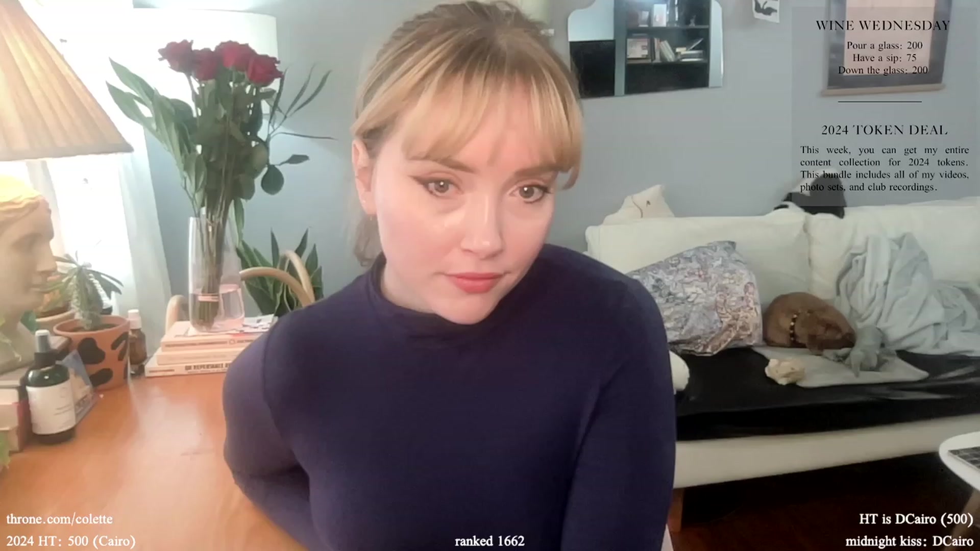 Gallery image thumbnail from coletteclaude's myfreecams stream on, 01/03/2024, 17:05 image 18 of 20