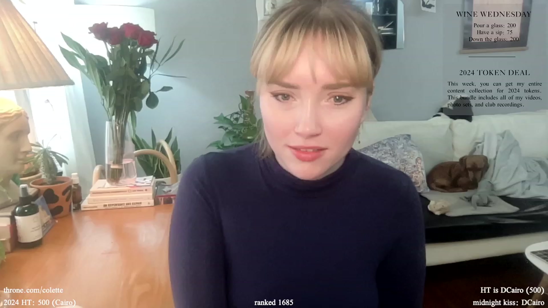 Gallery image thumbnail from coletteclaude's myfreecams stream on, 01/03/2024, 17:05 image 9 of 20
