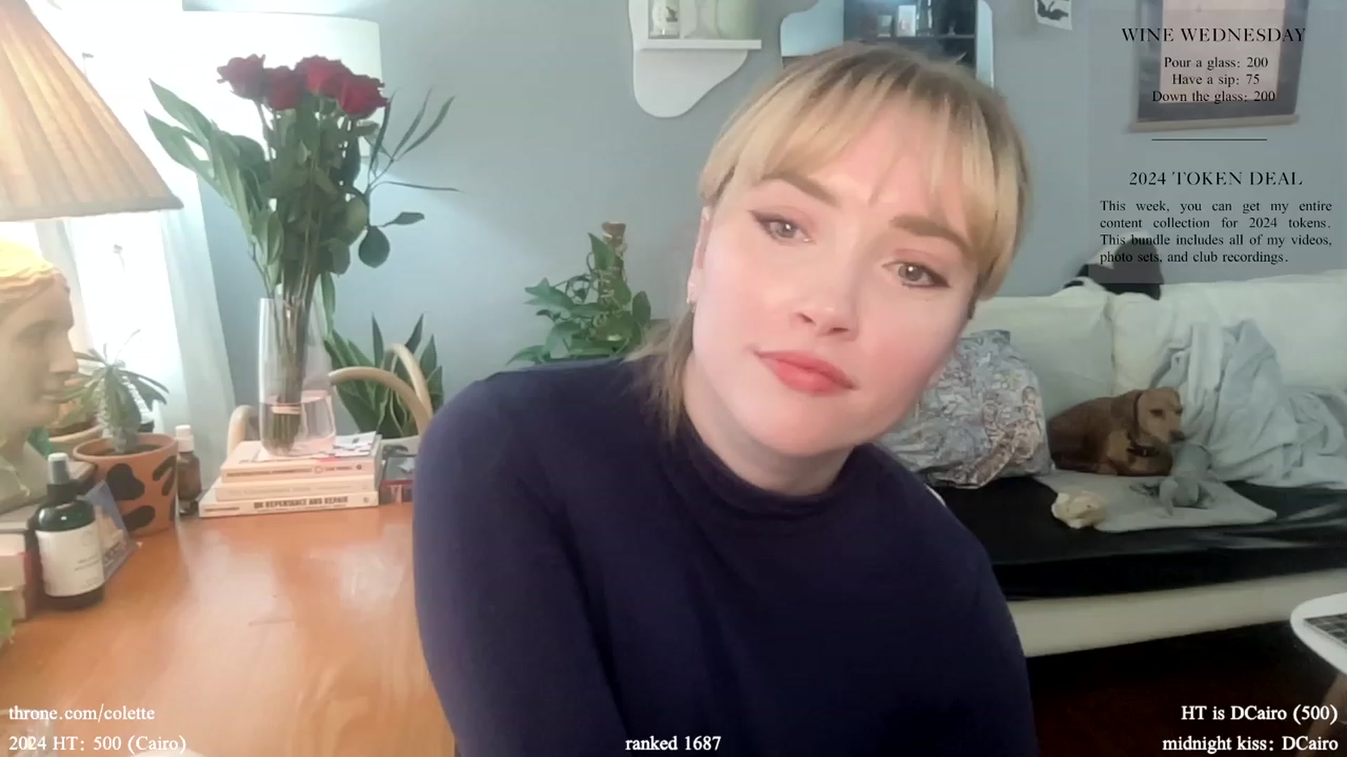 Gallery image thumbnail from coletteclaude's myfreecams stream on, 01/03/2024, 17:05 image 12 of 20