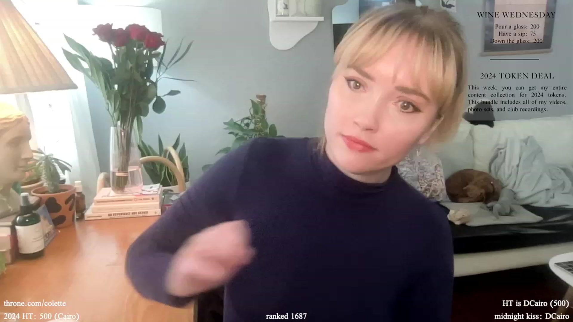 Gallery image thumbnail from coletteclaude's myfreecams stream on, 01/03/2024, 17:05 image 11 of 20