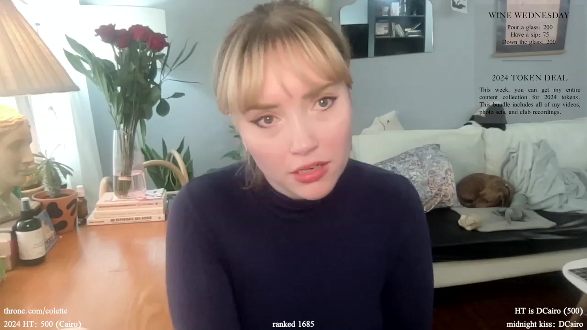 Gallery image thumbnail from coletteclaude's myfreecams stream on, 01/03/2024, 17:05 image 10 of 20