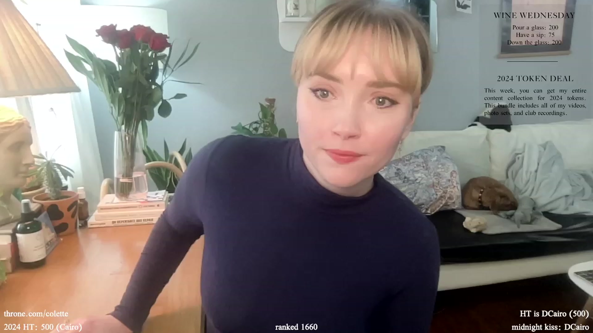 Gallery image thumbnail from coletteclaude's myfreecams stream on, 01/03/2024, 17:05 image 16 of 20