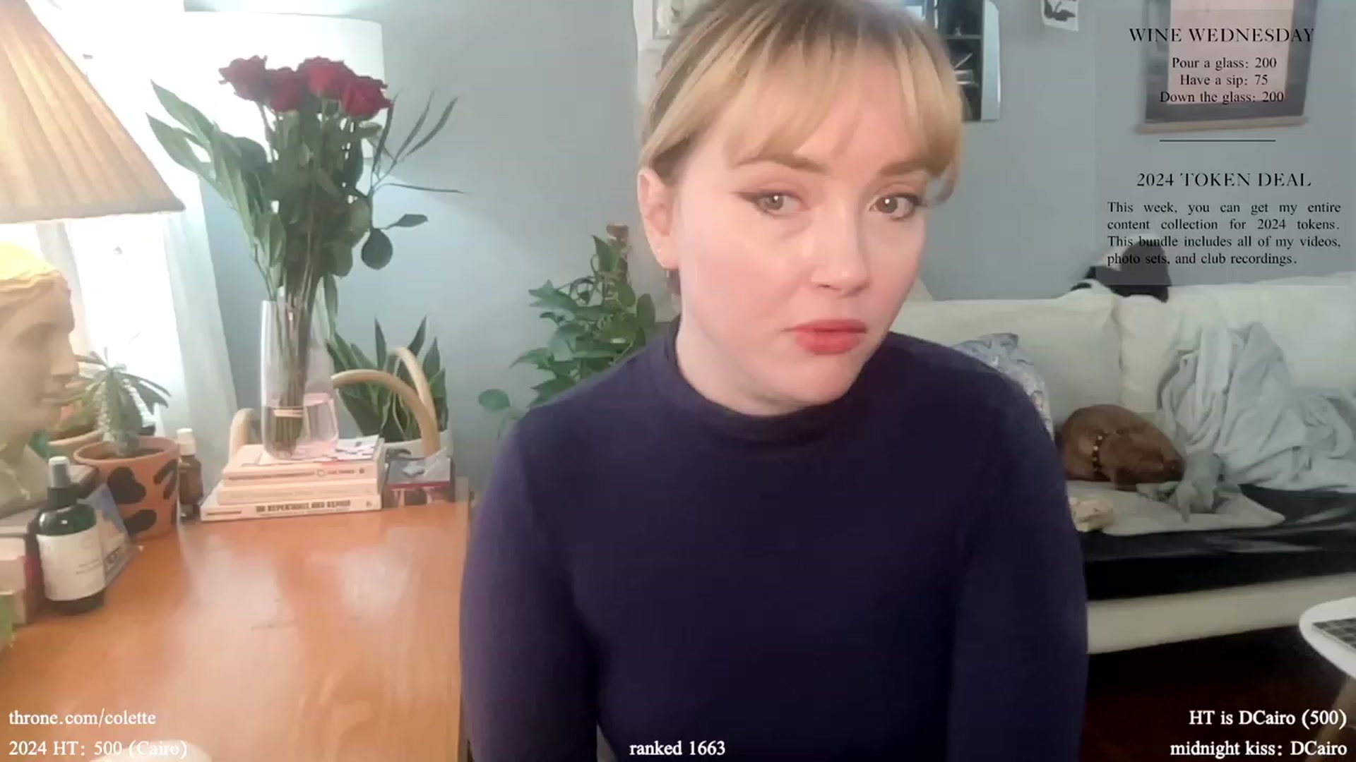 Gallery image thumbnail from coletteclaude's myfreecams stream on, 01/03/2024, 17:05 image 19 of 20