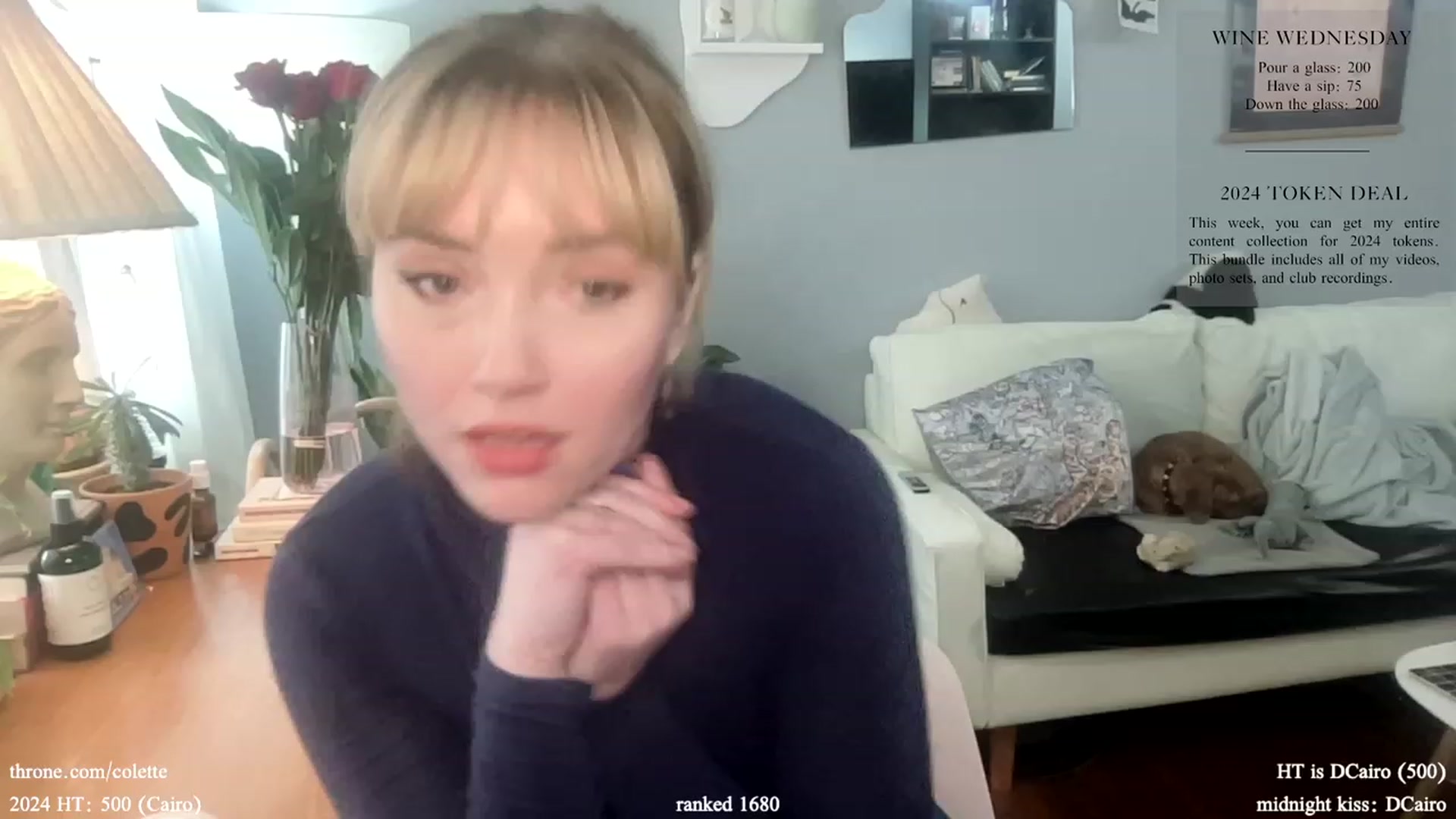 Gallery image thumbnail from coletteclaude's myfreecams stream on, 01/03/2024, 17:05 image 15 of 20