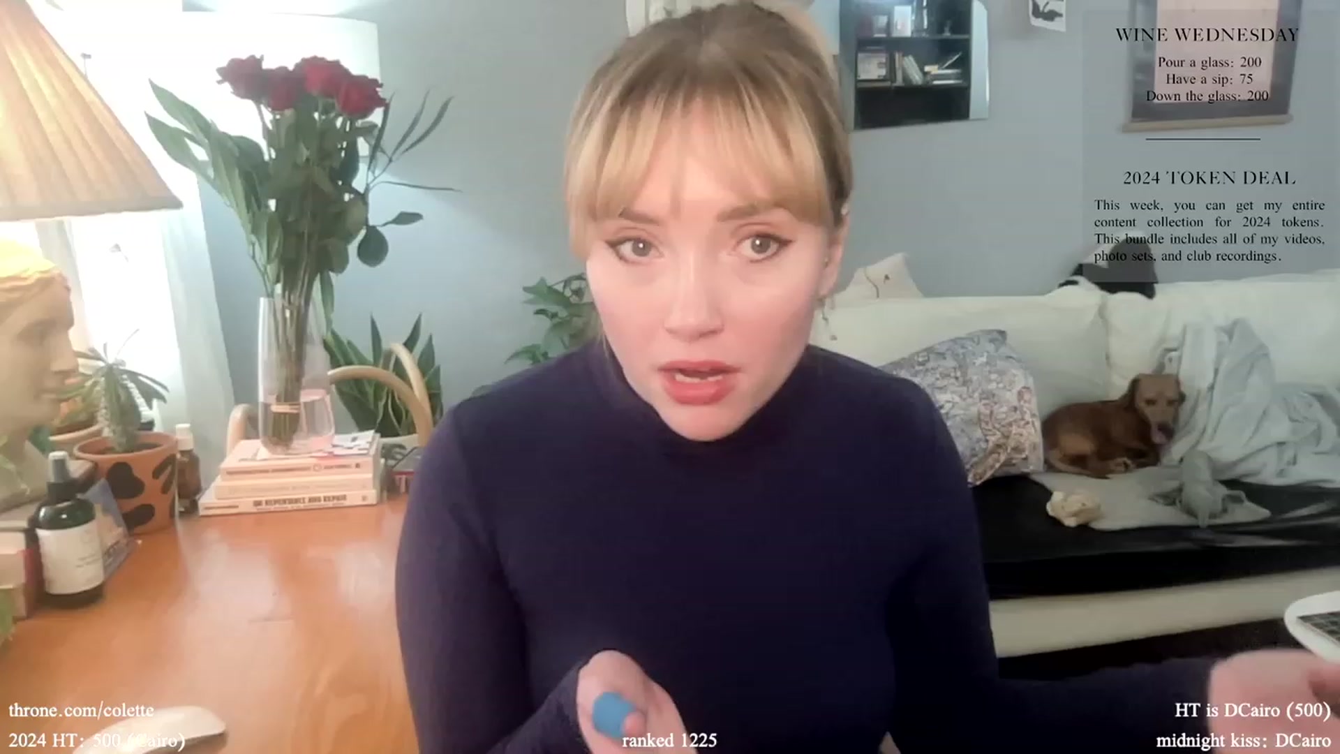Gallery image thumbnail from coletteclaude's myfreecams stream on, 01/03/2024, 19:30 image 4 of 20