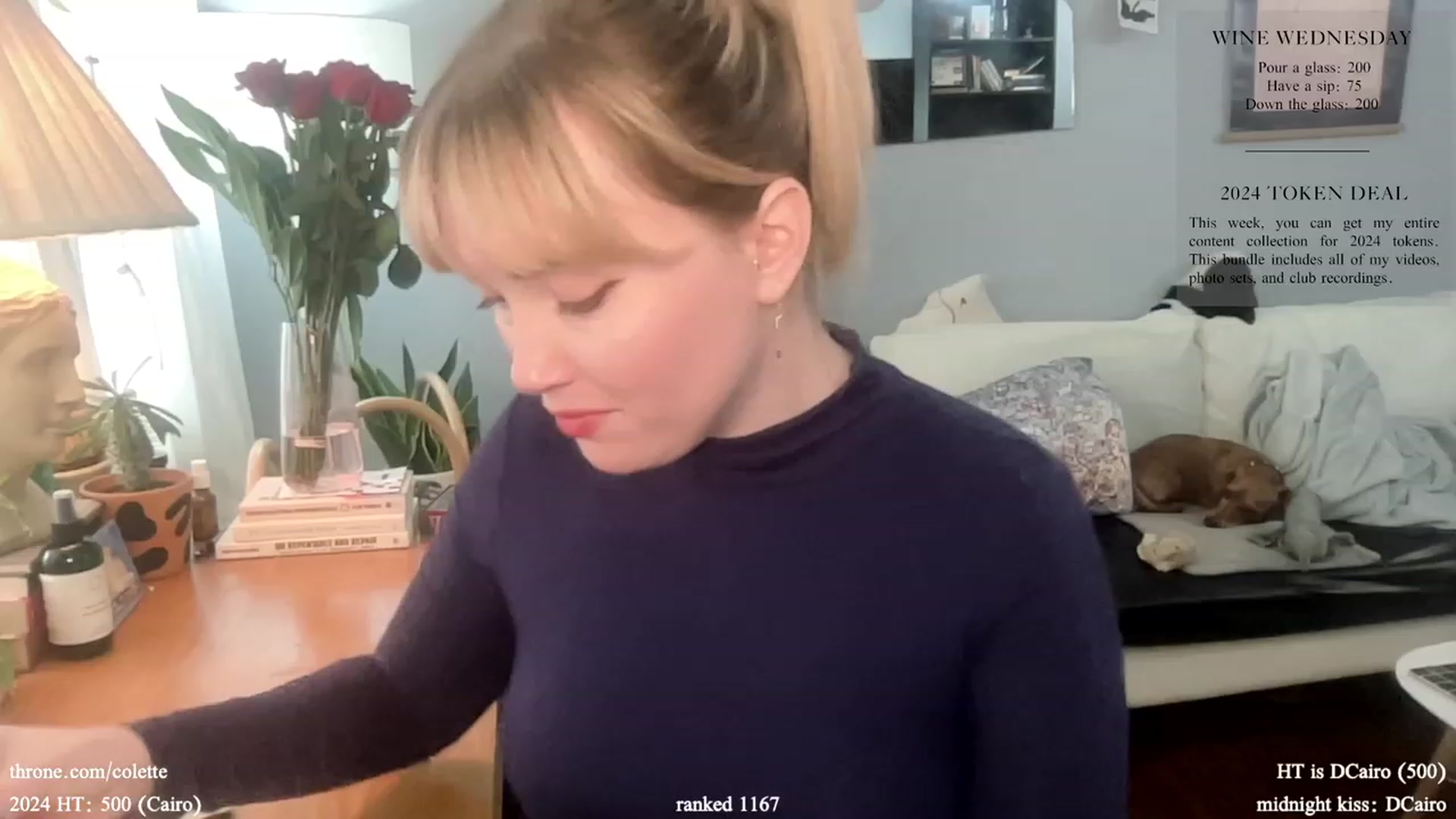 Gallery image thumbnail from coletteclaude's myfreecams stream on, 01/03/2024, 19:30 image 6 of 20
