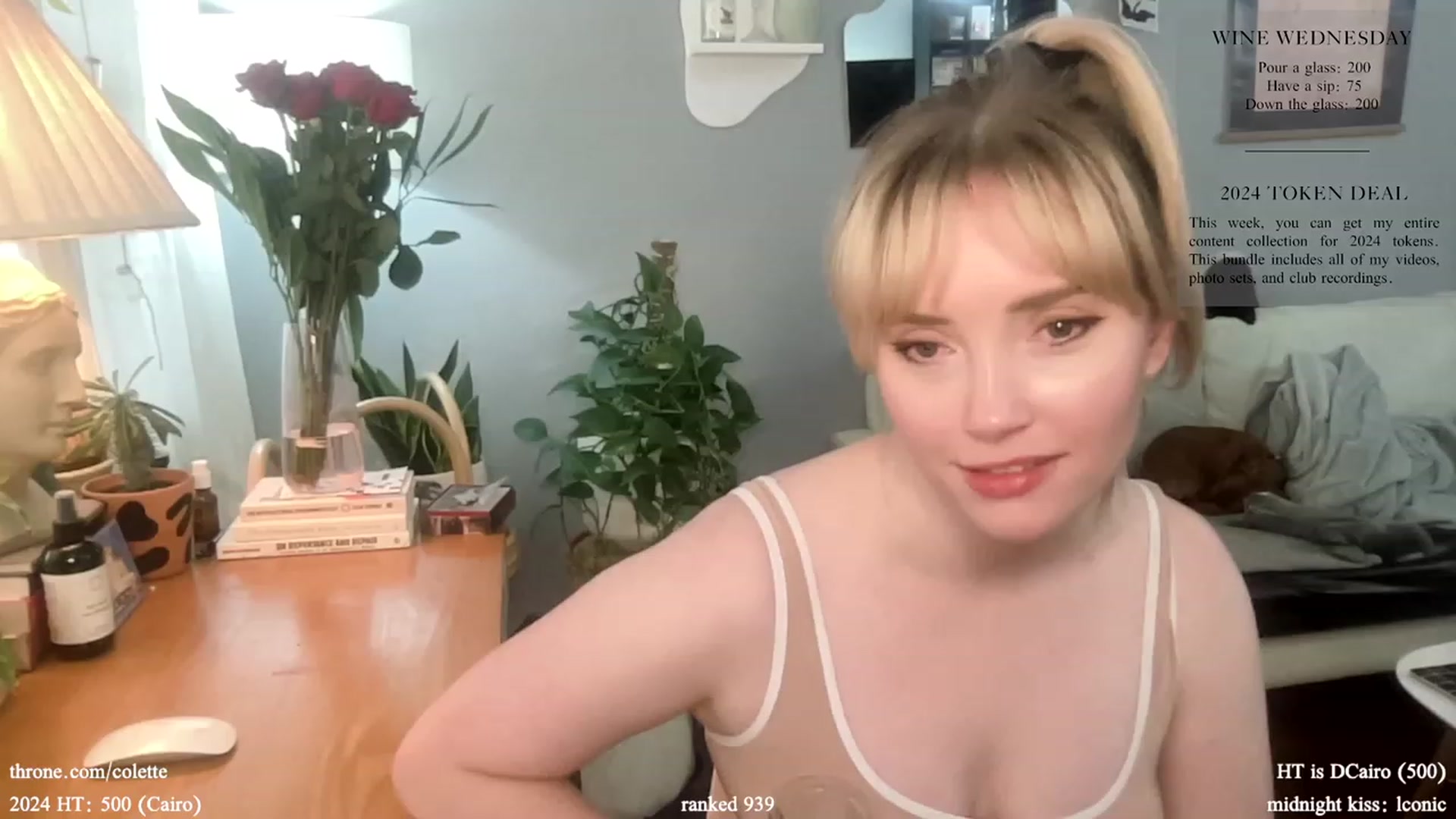 Gallery image thumbnail from coletteclaude's myfreecams stream on, 01/03/2024, 22:49 image 6 of 20