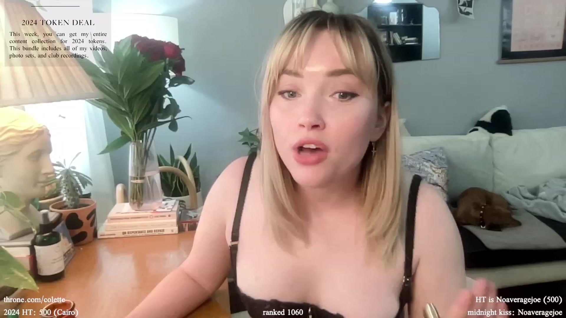Gallery image thumbnail from coletteclaude's myfreecams stream on, 01/05/2024, 19:41 image 6 of 20