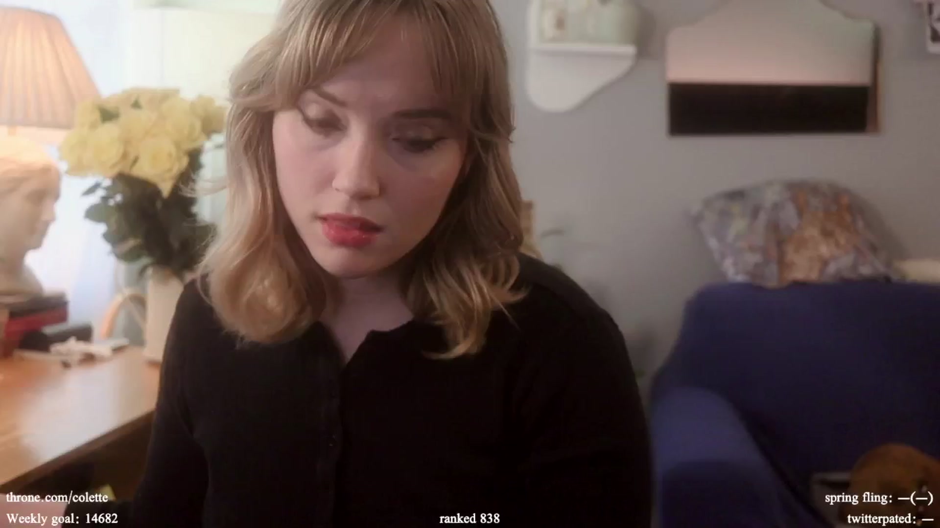 Gallery image thumbnail from coletteclaude's myfreecams stream on, 04/25/2024, 17:15 image 1 of 20