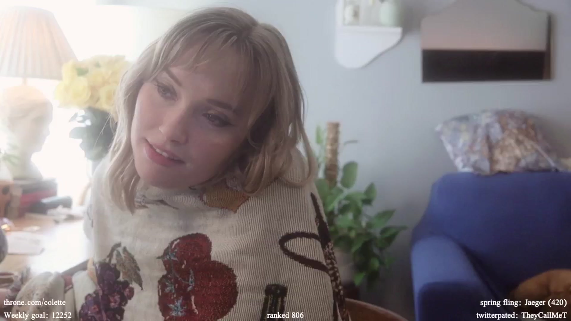 Gallery image thumbnail from coletteclaude's myfreecams stream on, 04/25/2024, 20:49 image 20 of 20