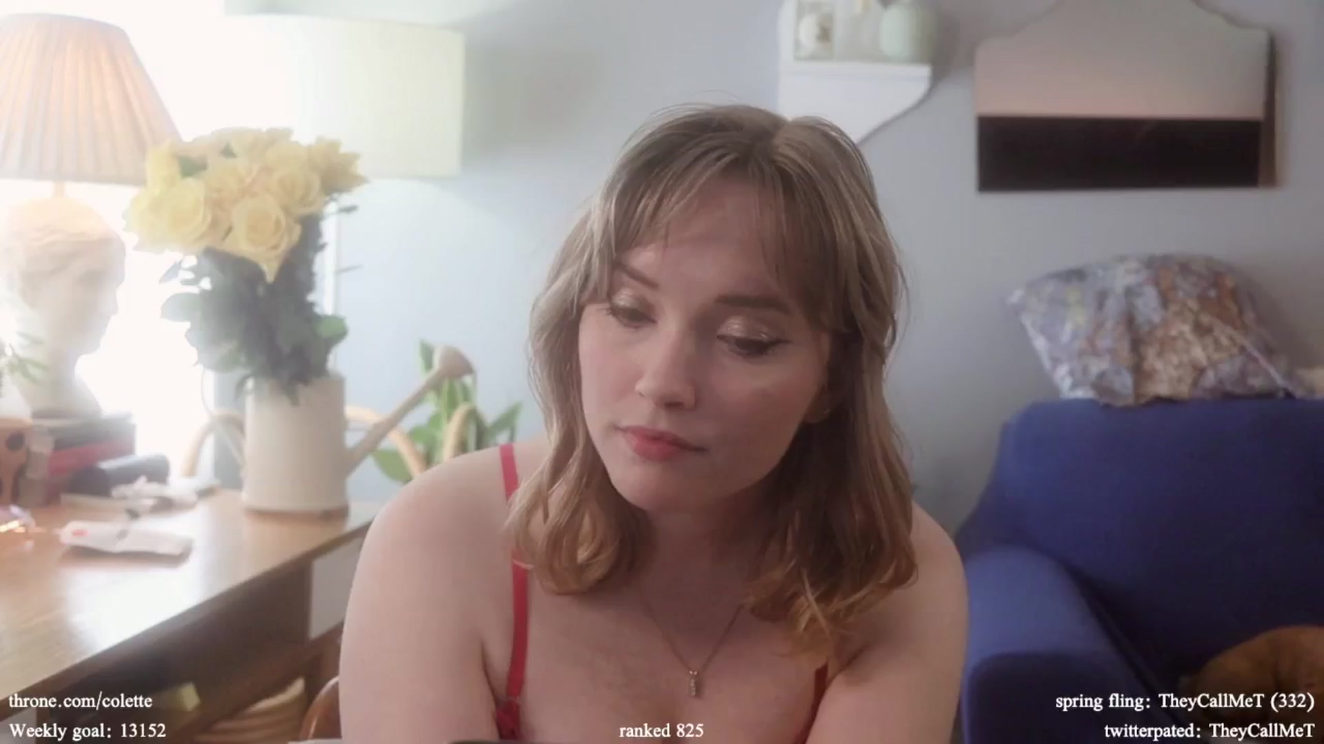 Gallery image thumbnail from coletteclaude's myfreecams stream on, 04/25/2024, 20:49 image 9 of 20