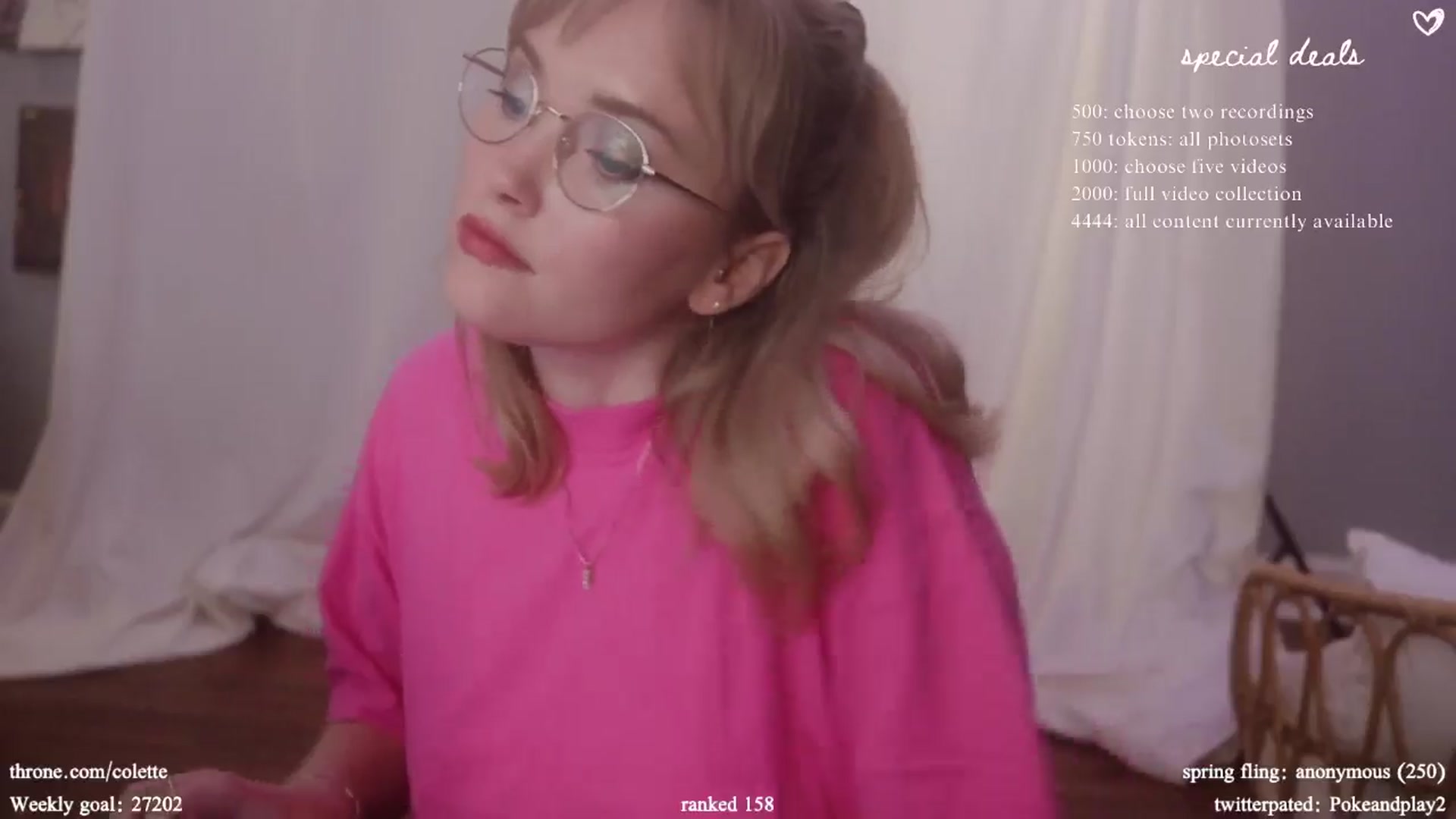 Gallery image thumbnail from coletteclaude's myfreecams stream on, 05/07/2024, 20:18 image 9 of 20