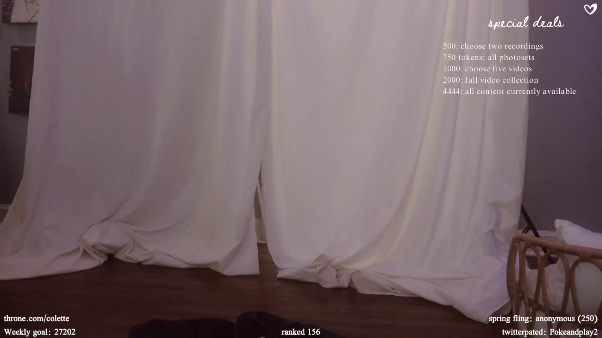 Gallery image thumbnail from coletteclaude's myfreecams stream on, 05/07/2024, 20:18 image 6 of 20