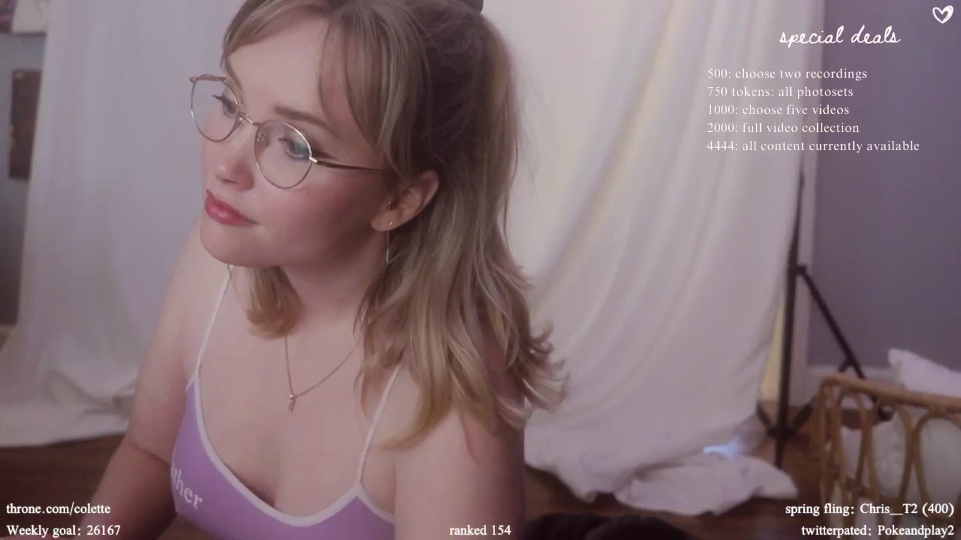 Gallery image thumbnail from coletteclaude's myfreecams stream on, 05/07/2024, 20:18 image 17 of 20