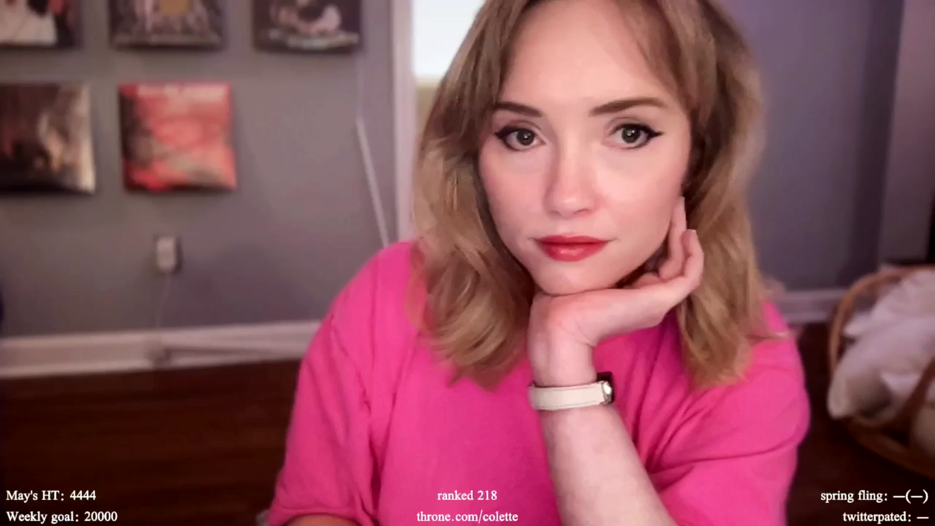 Gallery image thumbnail from coletteclaude's myfreecams stream on, 05/13/2024, 16:31 image 17 of 20