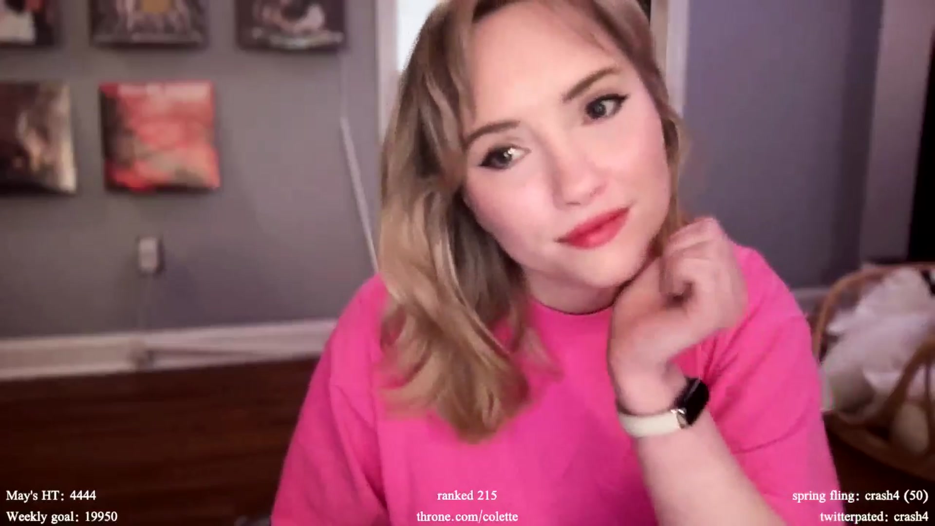 Gallery image thumbnail from coletteclaude's myfreecams stream on, 05/13/2024, 17:17 image 5 of 20