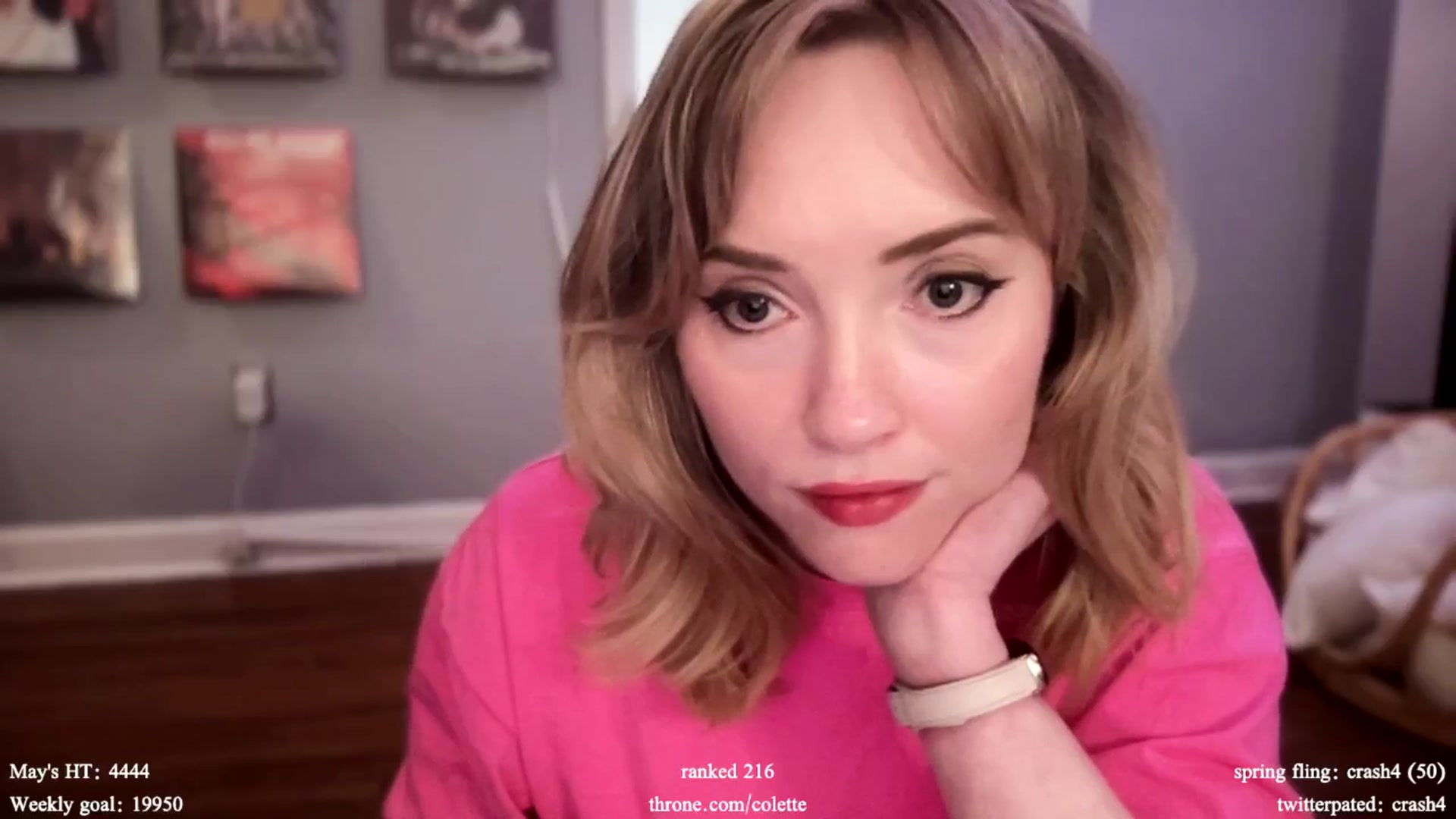 Gallery image thumbnail from coletteclaude's myfreecams stream on, 05/13/2024, 17:17 image 2 of 20
