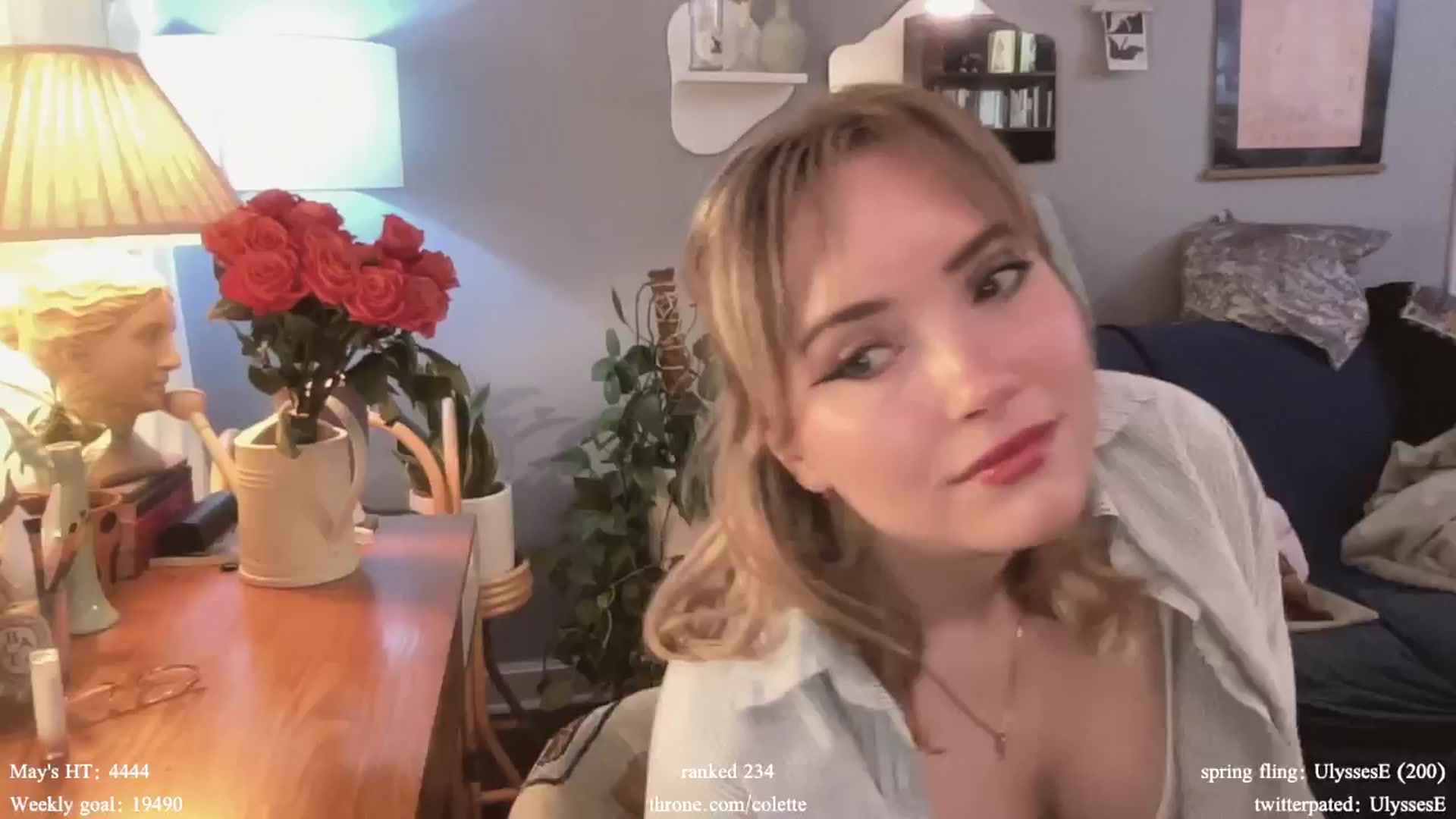 Gallery image thumbnail from coletteclaude's myfreecams stream on, 05/14/2024, 19:15 image 18 of 20