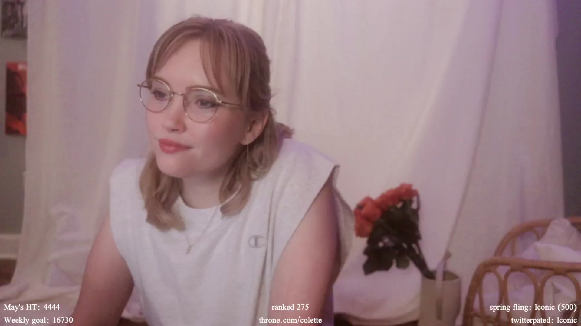 Gallery image thumbnail from coletteclaude's myfreecams stream on, 05/16/2024, 20:02 image 4 of 20