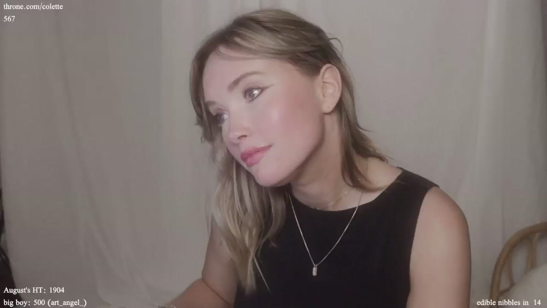Gallery image thumbnail from coletteclaude's myfreecams stream on, 08/08/2024, 02:27 image 7 of 20
