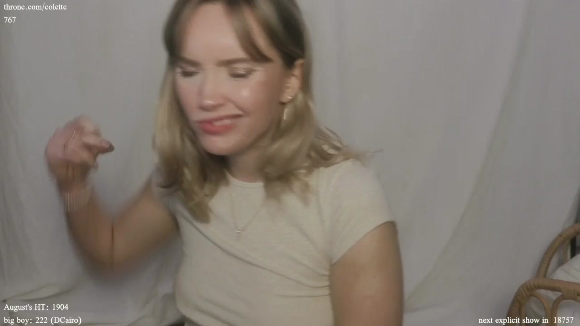 Gallery image thumbnail from coletteclaude's myfreecams stream on, 08/12/2024, 19:49 image 18 of 20