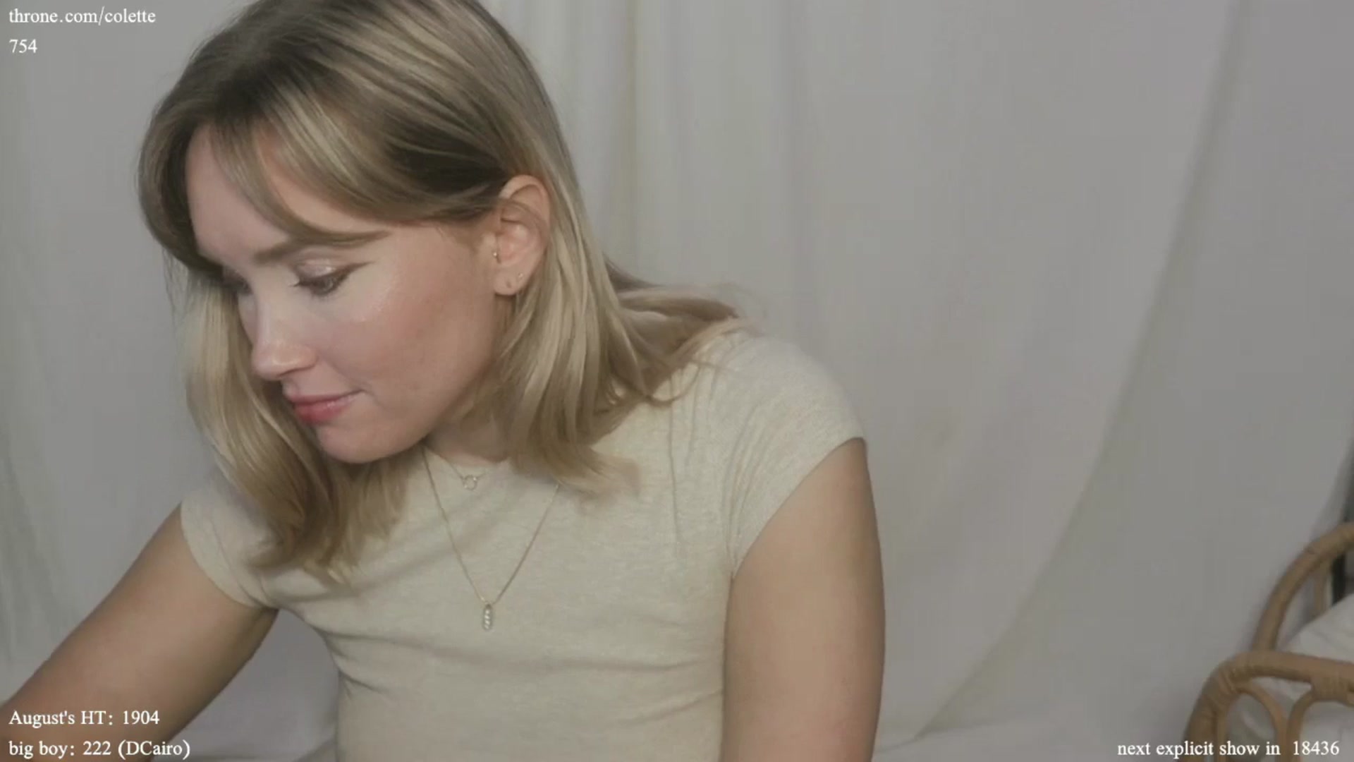 Gallery image thumbnail from coletteclaude's myfreecams stream on, 08/12/2024, 20:27 image 20 of 20