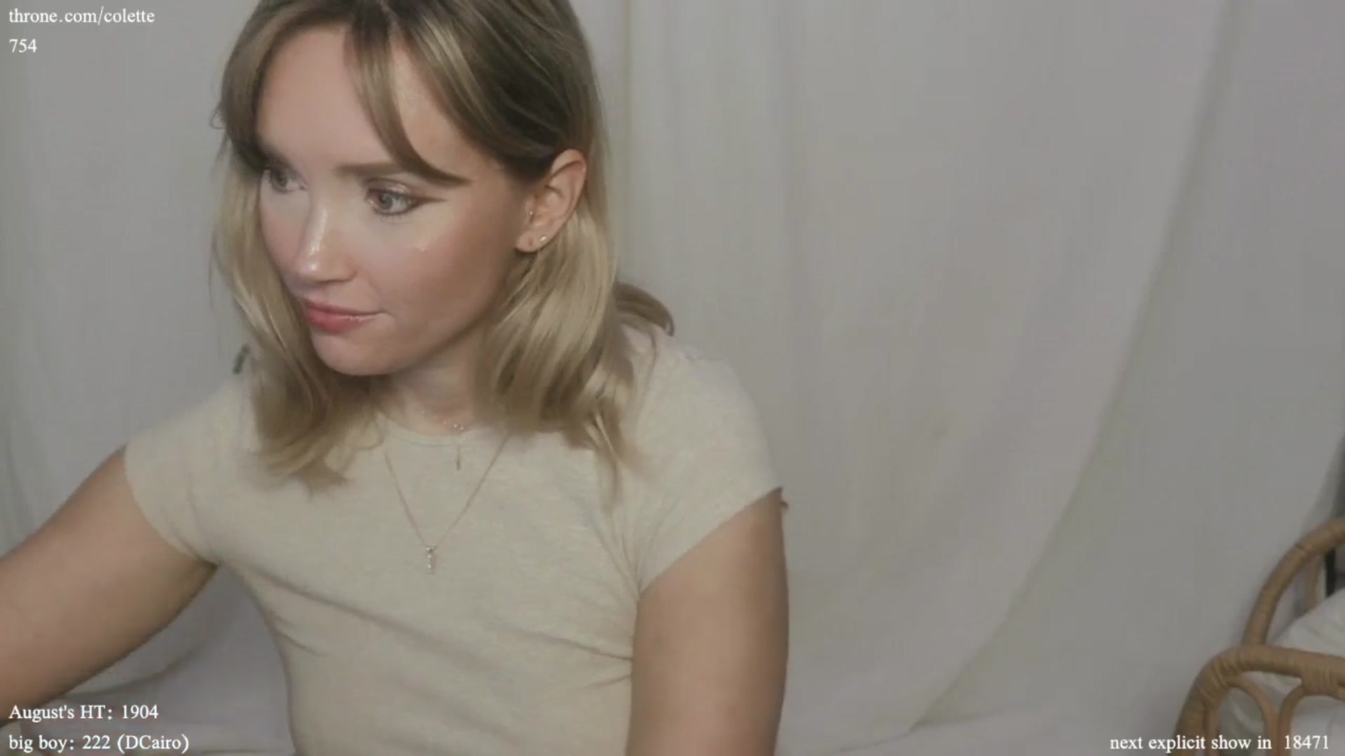 Gallery image thumbnail from coletteclaude's myfreecams stream on, 08/12/2024, 20:27 image 14 of 20
