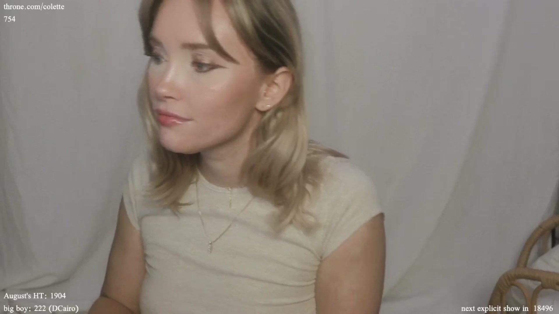 Gallery image thumbnail from coletteclaude's myfreecams stream on, 08/12/2024, 20:27 image 12 of 20