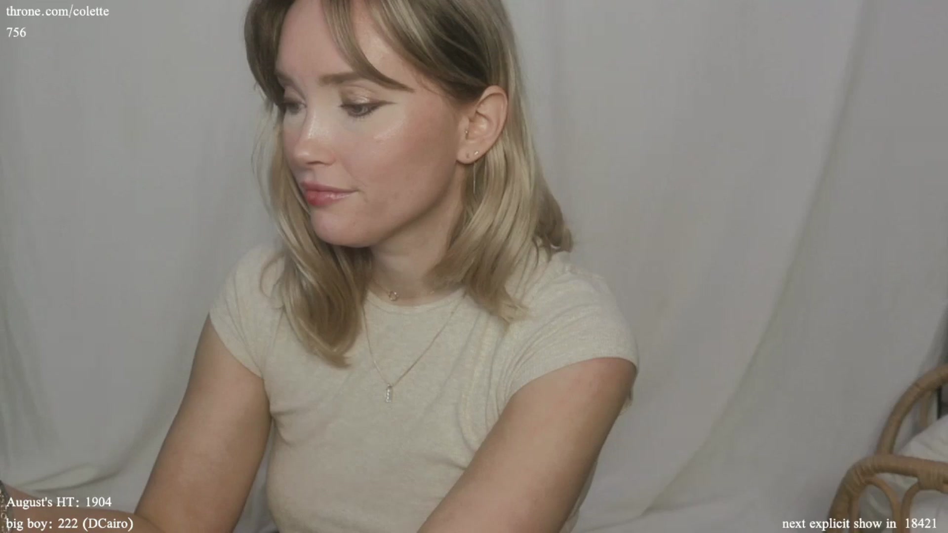 Gallery image thumbnail from coletteclaude's myfreecams stream on, 08/12/2024, 20:43 image 1 of 20