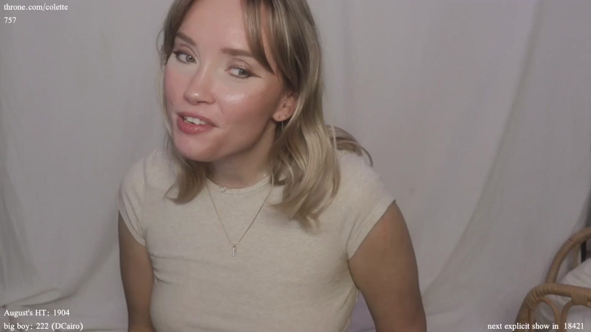 Gallery image thumbnail from coletteclaude's myfreecams stream on, 08/12/2024, 20:43 image 5 of 20