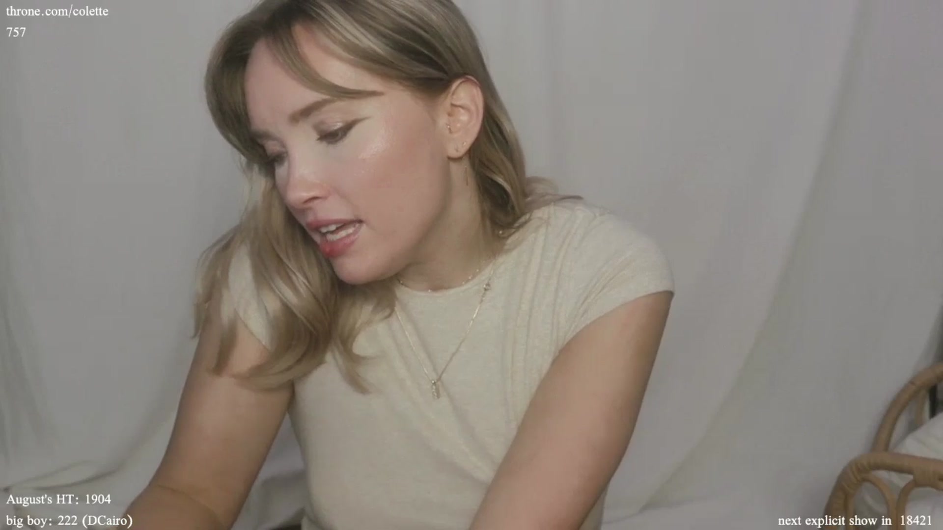 Gallery image thumbnail from coletteclaude's myfreecams stream on, 08/12/2024, 20:43 image 7 of 20
