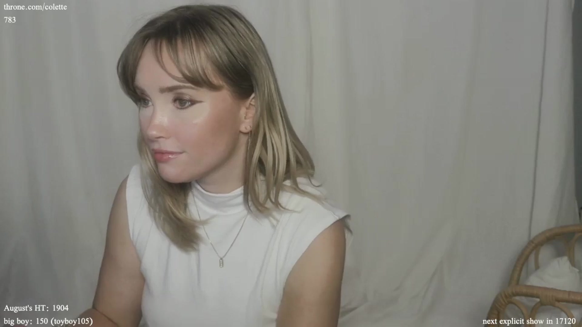 Gallery image thumbnail from coletteclaude's myfreecams stream on, 08/13/2024, 19:56 image 20 of 20