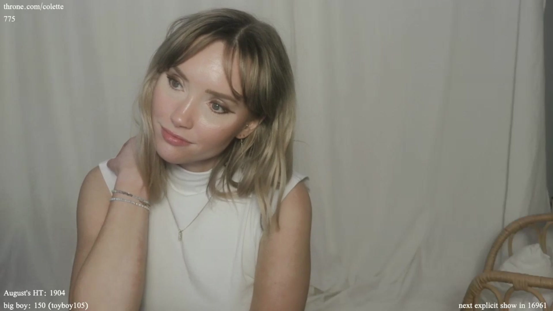 Gallery image thumbnail from coletteclaude's myfreecams stream on, 08/13/2024, 20:24 image 5 of 20
