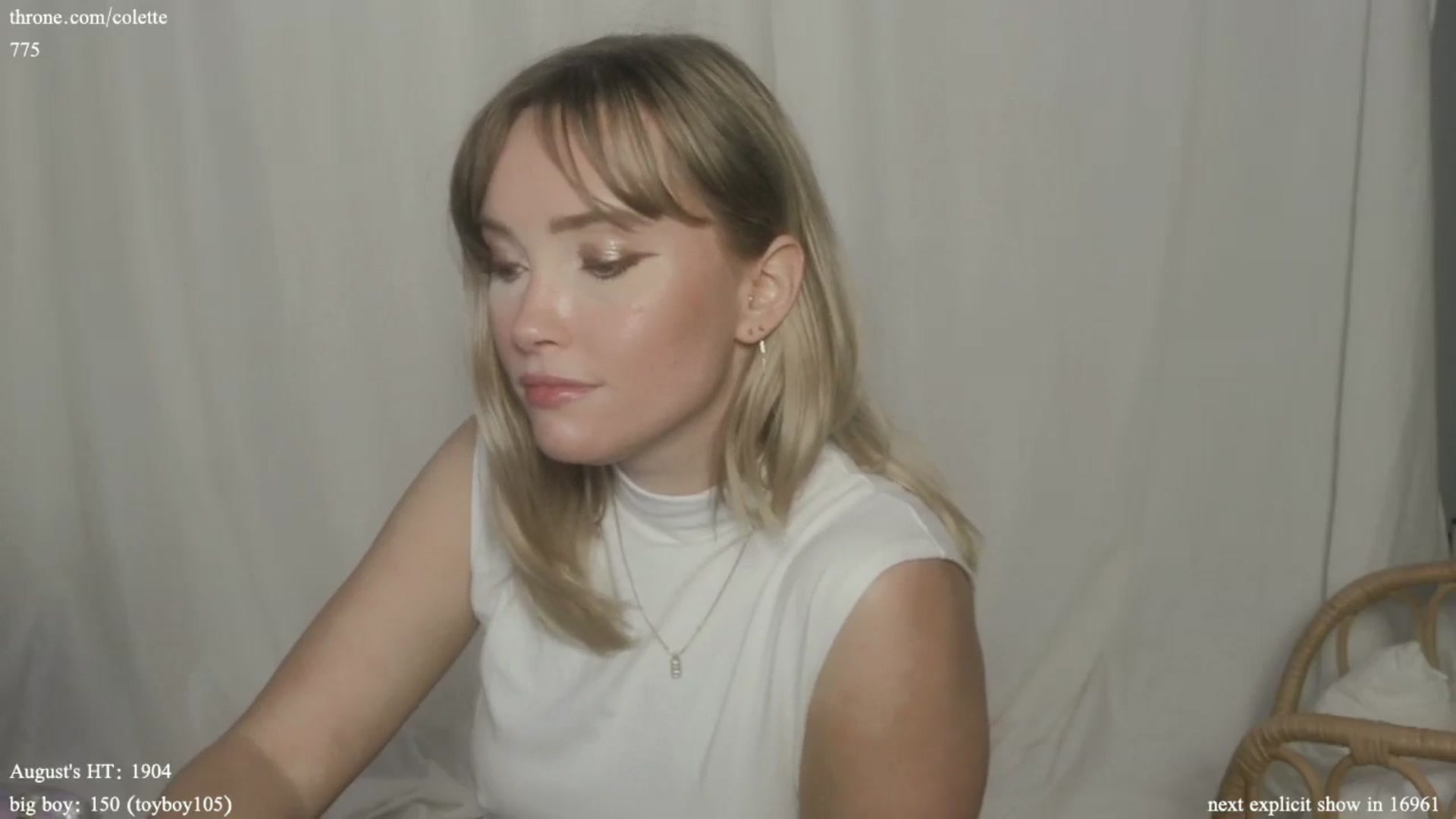 Gallery image thumbnail from coletteclaude's myfreecams stream on, 08/13/2024, 20:24 image 10 of 20