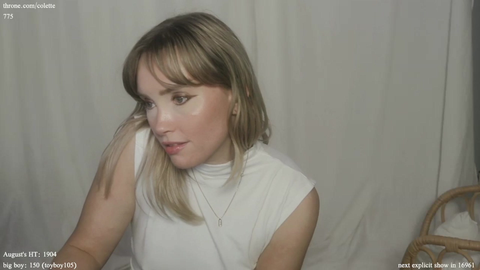 Gallery image thumbnail from coletteclaude's myfreecams stream on, 08/13/2024, 20:24 image 8 of 20
