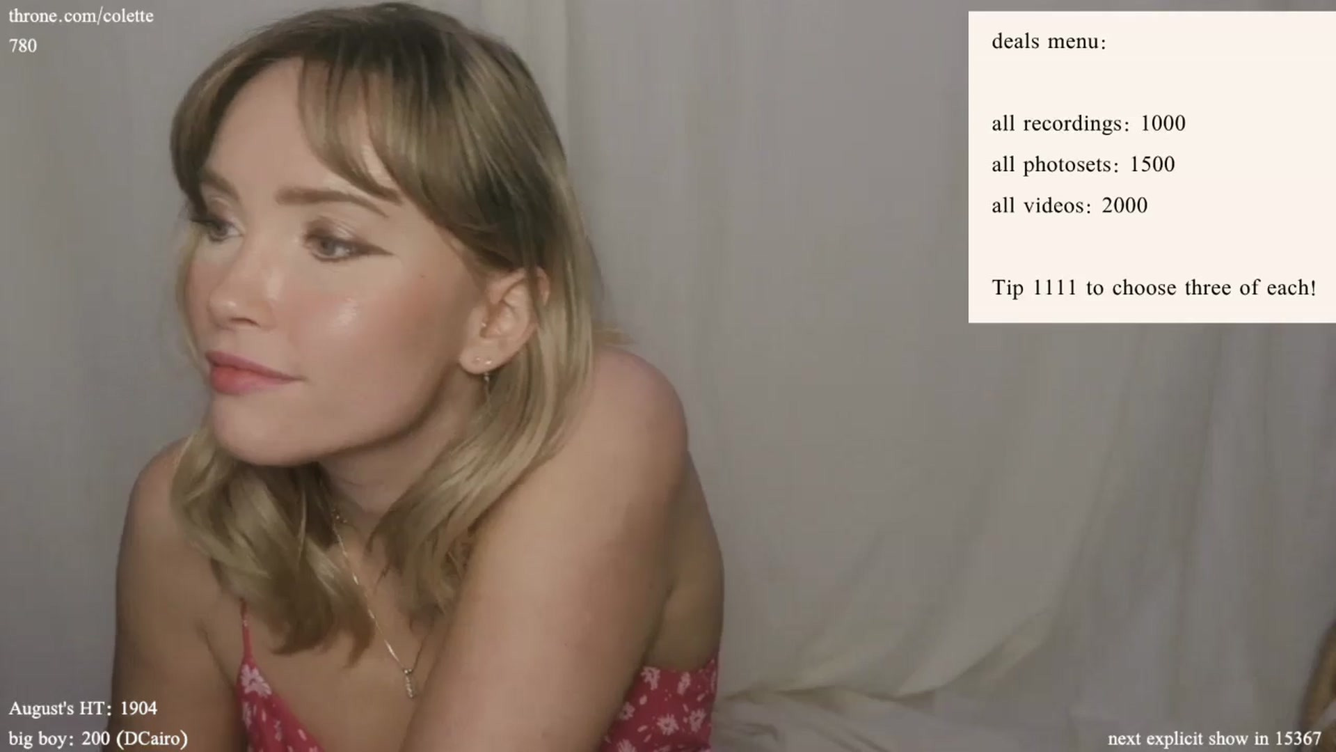 Gallery image thumbnail from coletteclaude's myfreecams stream on, 08/14/2024, 19:55 image 14 of 20