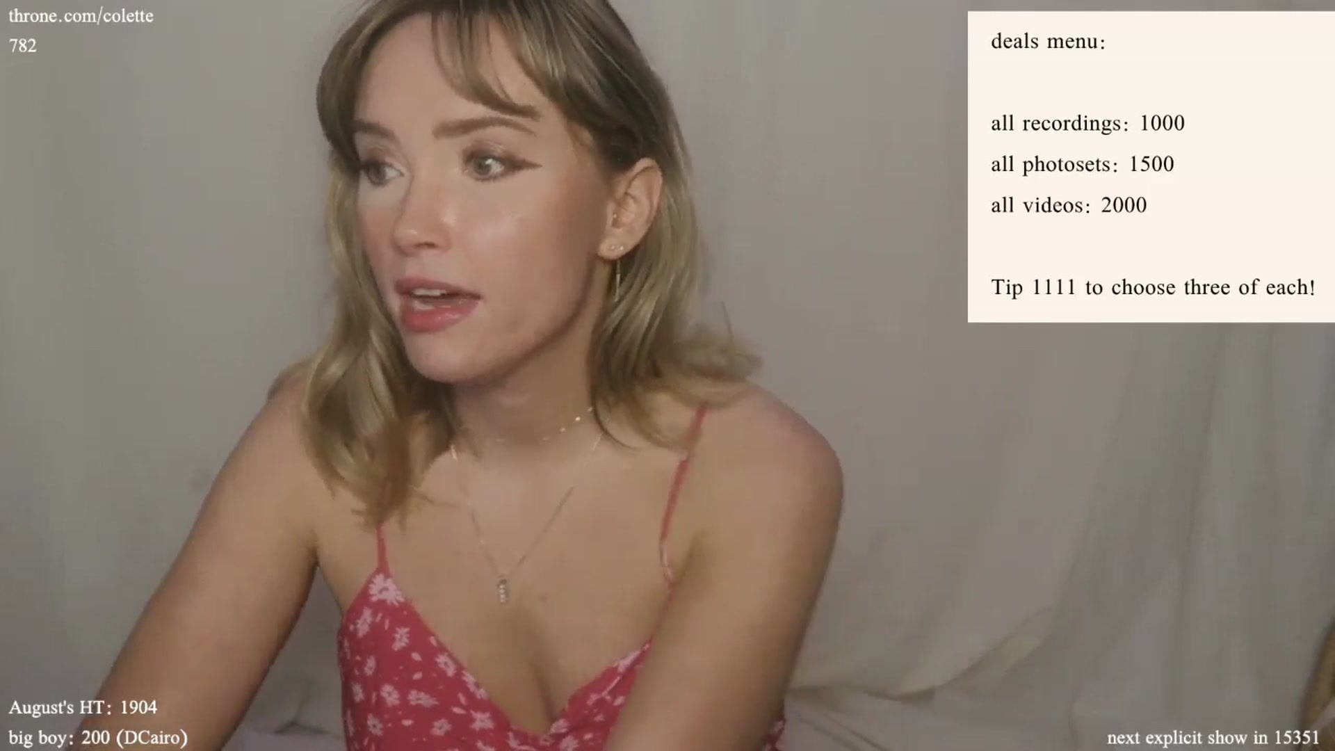 Gallery image thumbnail from coletteclaude's myfreecams stream on, 08/14/2024, 19:55 image 18 of 20