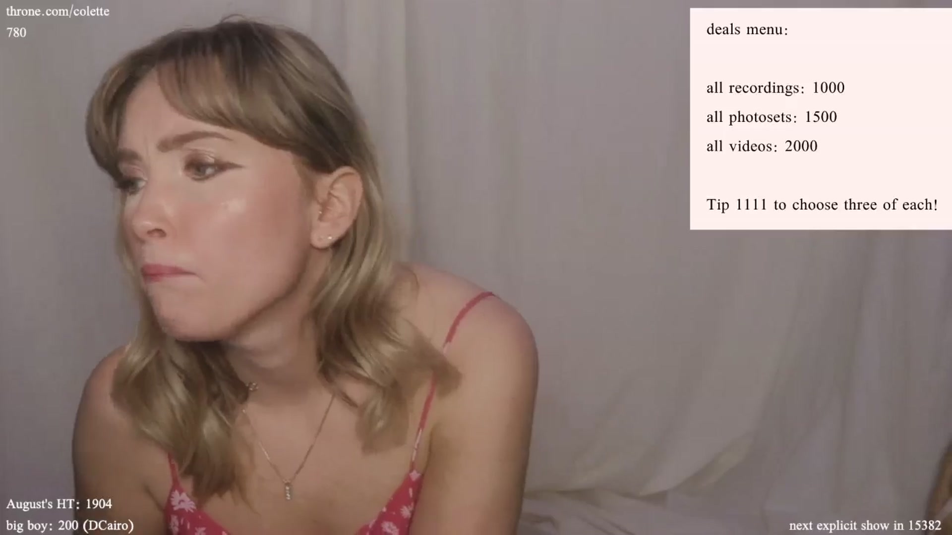 Gallery image thumbnail from coletteclaude's myfreecams stream on, 08/14/2024, 19:55 image 12 of 20