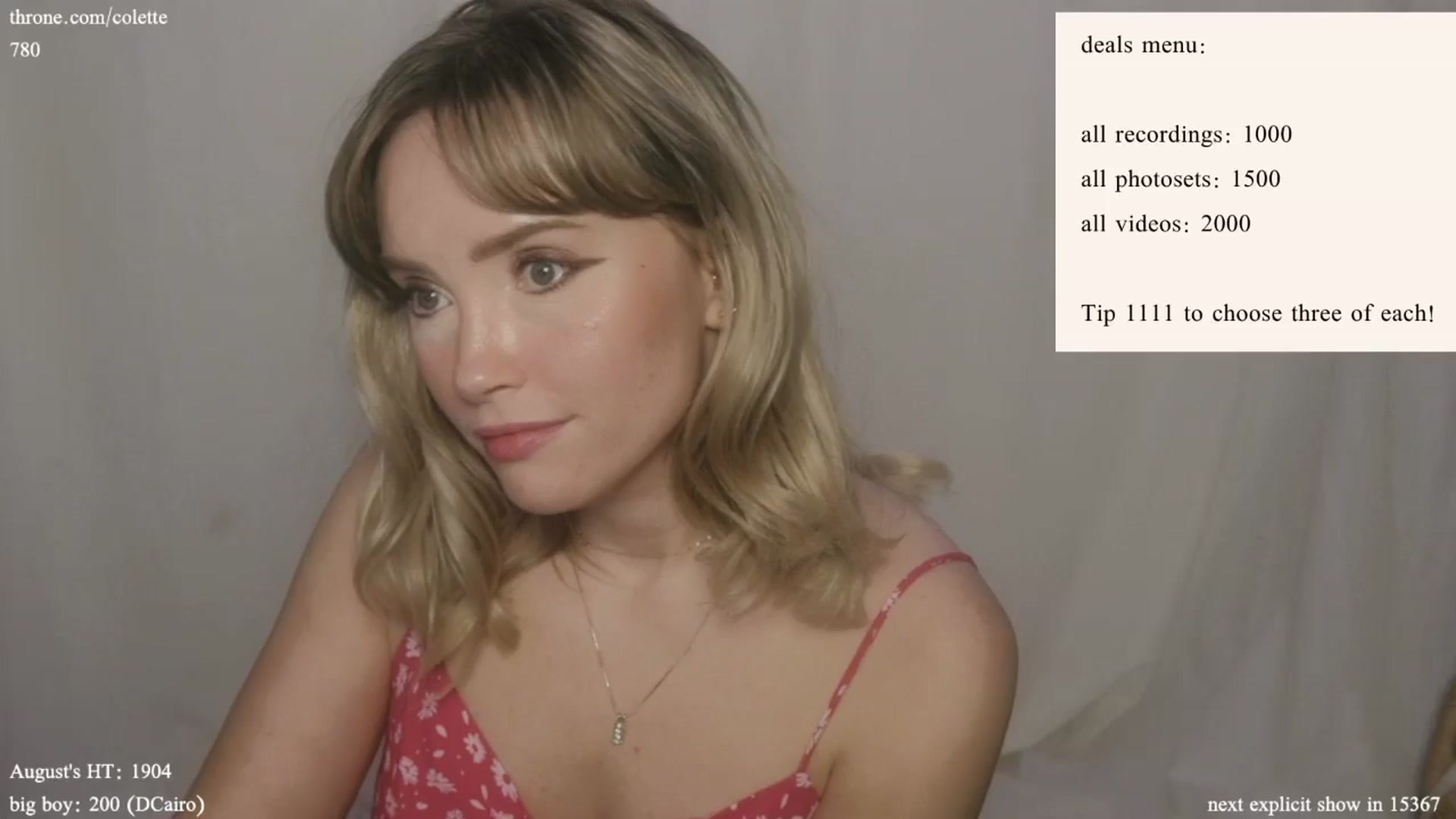 Gallery image thumbnail from coletteclaude's myfreecams stream on, 08/14/2024, 19:55 image 13 of 20
