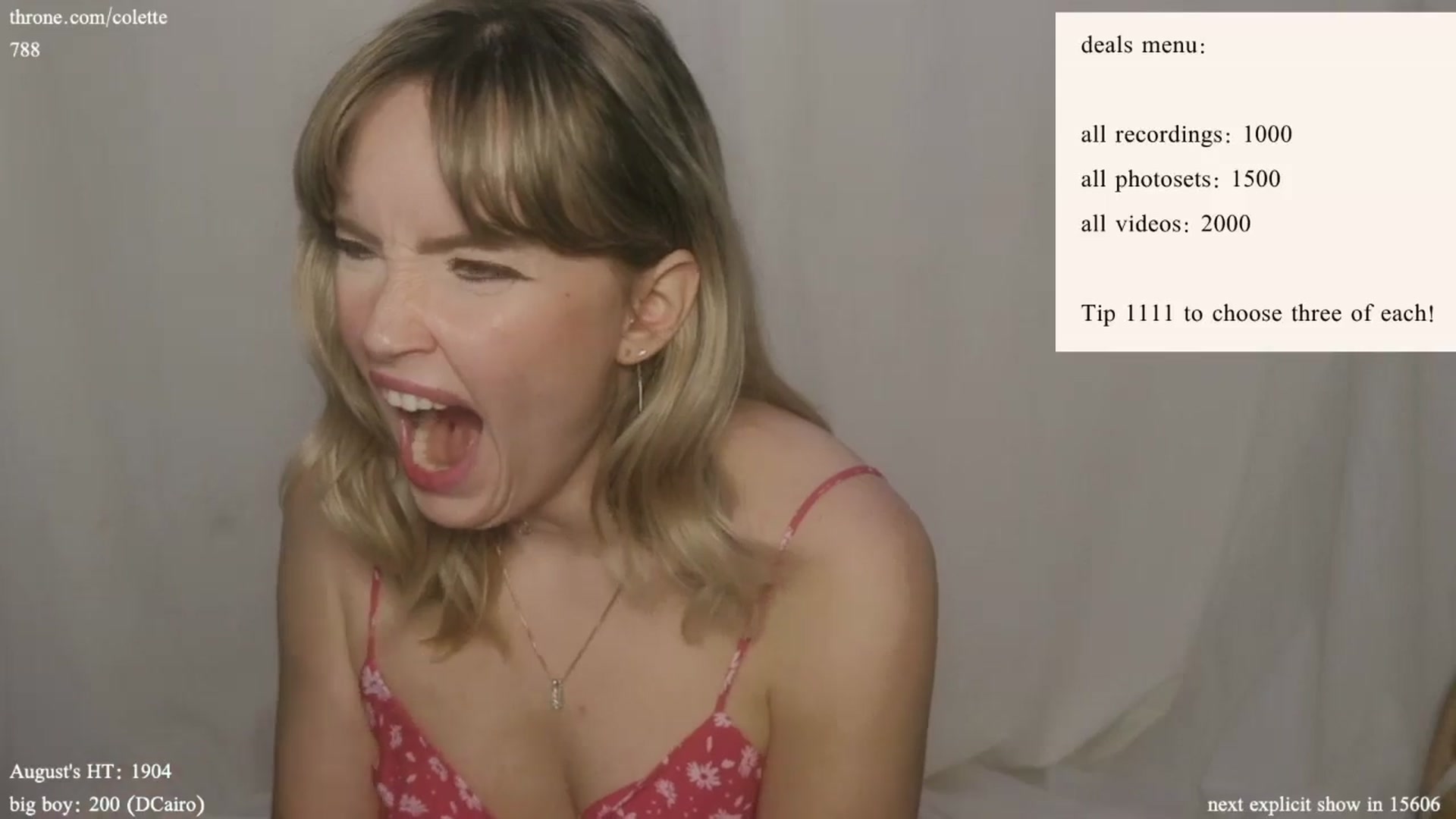 Gallery image thumbnail from coletteclaude's myfreecams stream on, 08/14/2024, 19:55 image 10 of 20