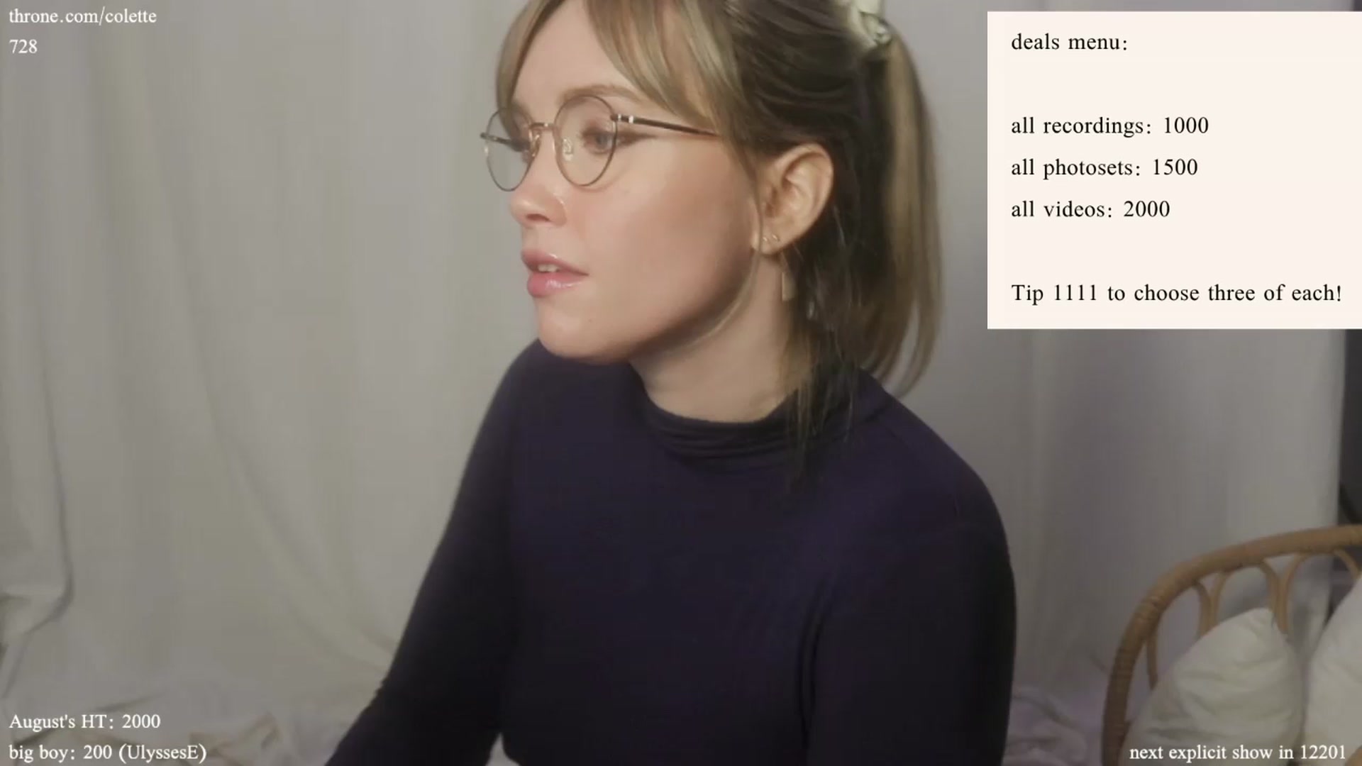 Gallery image thumbnail from coletteclaude's myfreecams stream on, 08/15/2024, 18:20 image 19 of 20