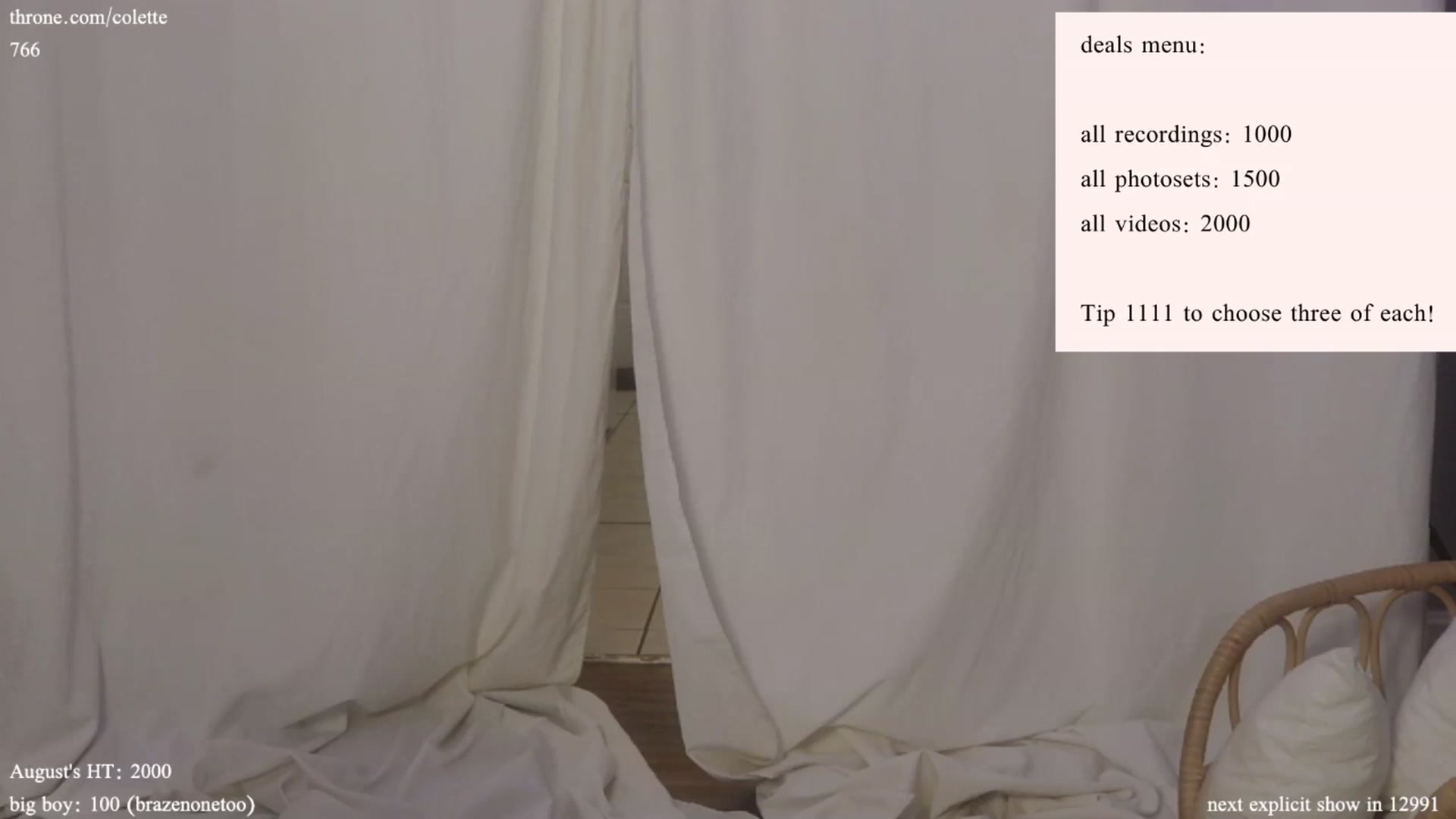 Gallery image thumbnail from coletteclaude's myfreecams stream on, 08/15/2024, 18:20 image 10 of 20